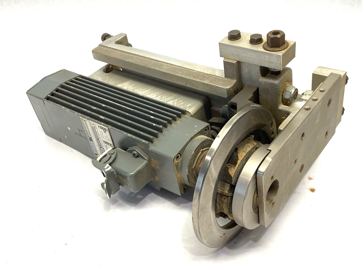 Perske 4-075-01-0555 Spindle Motor w/ Homag Edgebander Head Assembly - Maverick Industrial Sales