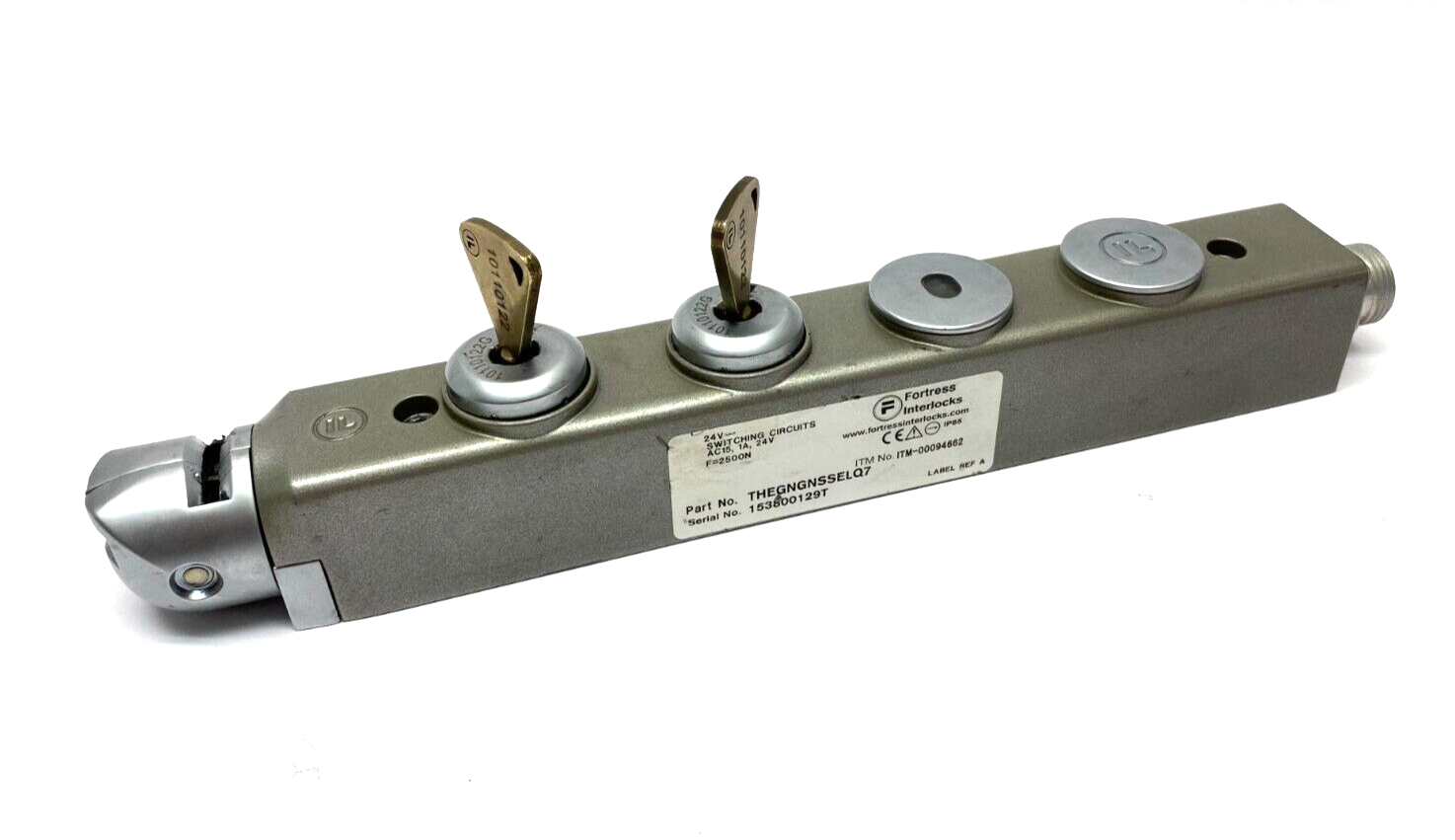Fortress Interlocks THEGNGNSSELQ7 Safety Interlock Key System Assembly - Maverick Industrial Sales