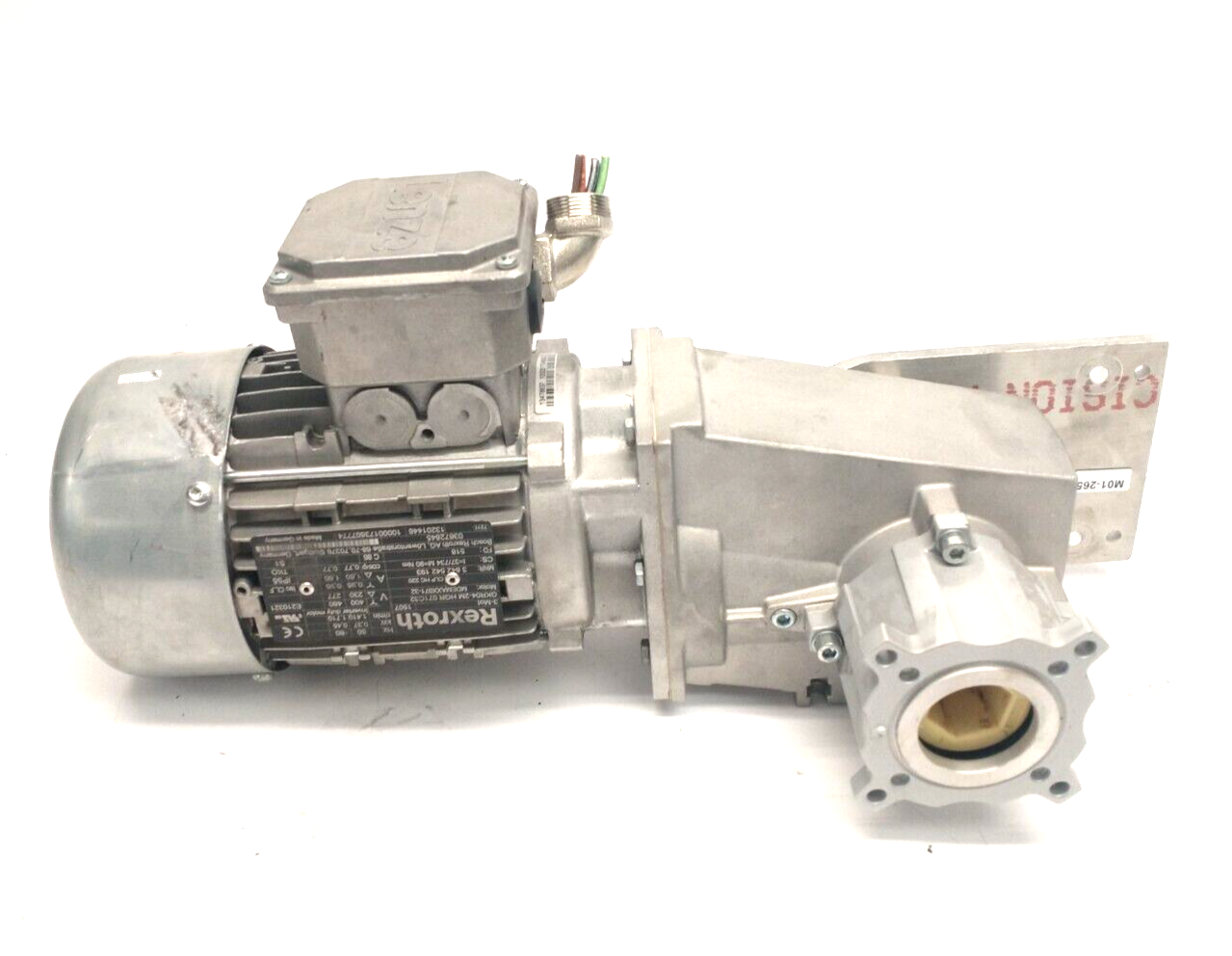 Bosch Rexroth 3842542193 Motor GKR04-2MHGR071C3, Lenze MDEMAXX071-32, DRIVE KIT - Used - Maverick Industrial Sales
