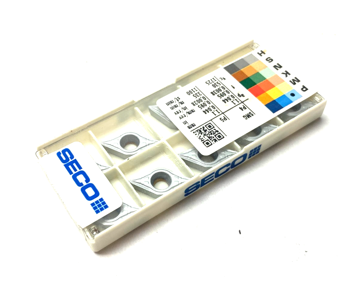 DCMT11T304-F1, TP2501 | SECO DURTOMIC Insert for Turning DCMT32.51-F1 - New – Open box - Maverick Industrial Sales