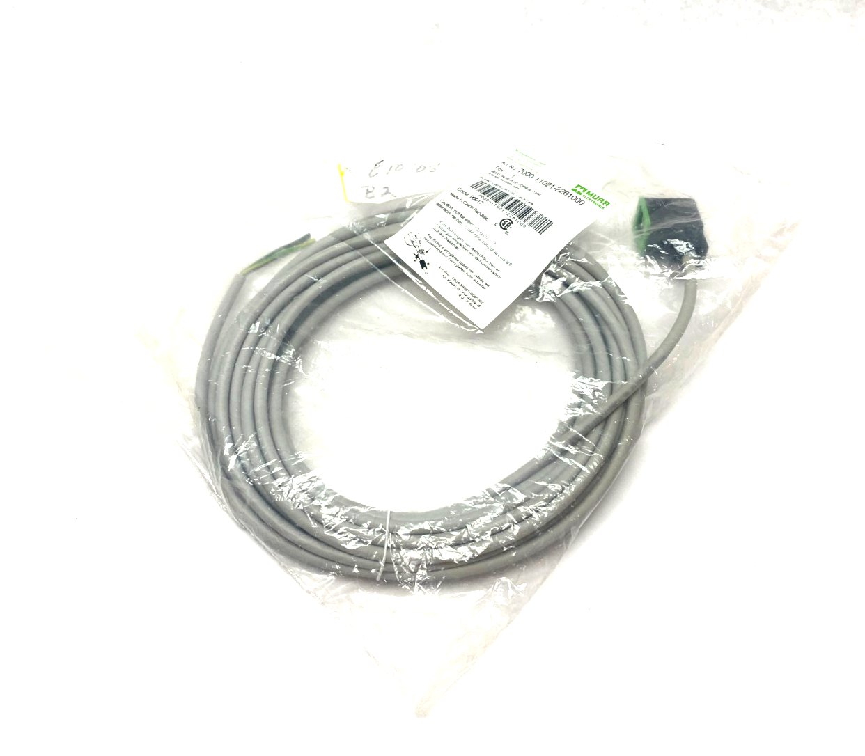 Murrelektronik 7000-11021-2261000 MSUD Valve Plug Cordset Single Ended 11mm - Maverick Industrial Sales