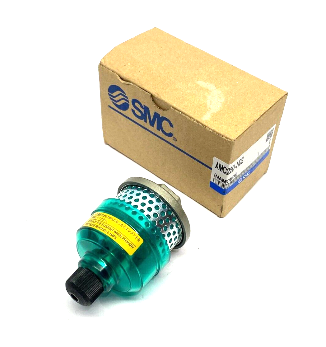 AMC220-N02 | SMC Exhaust Cleaner, 1/4" NPT - New Other - Maverick Industrial Sales