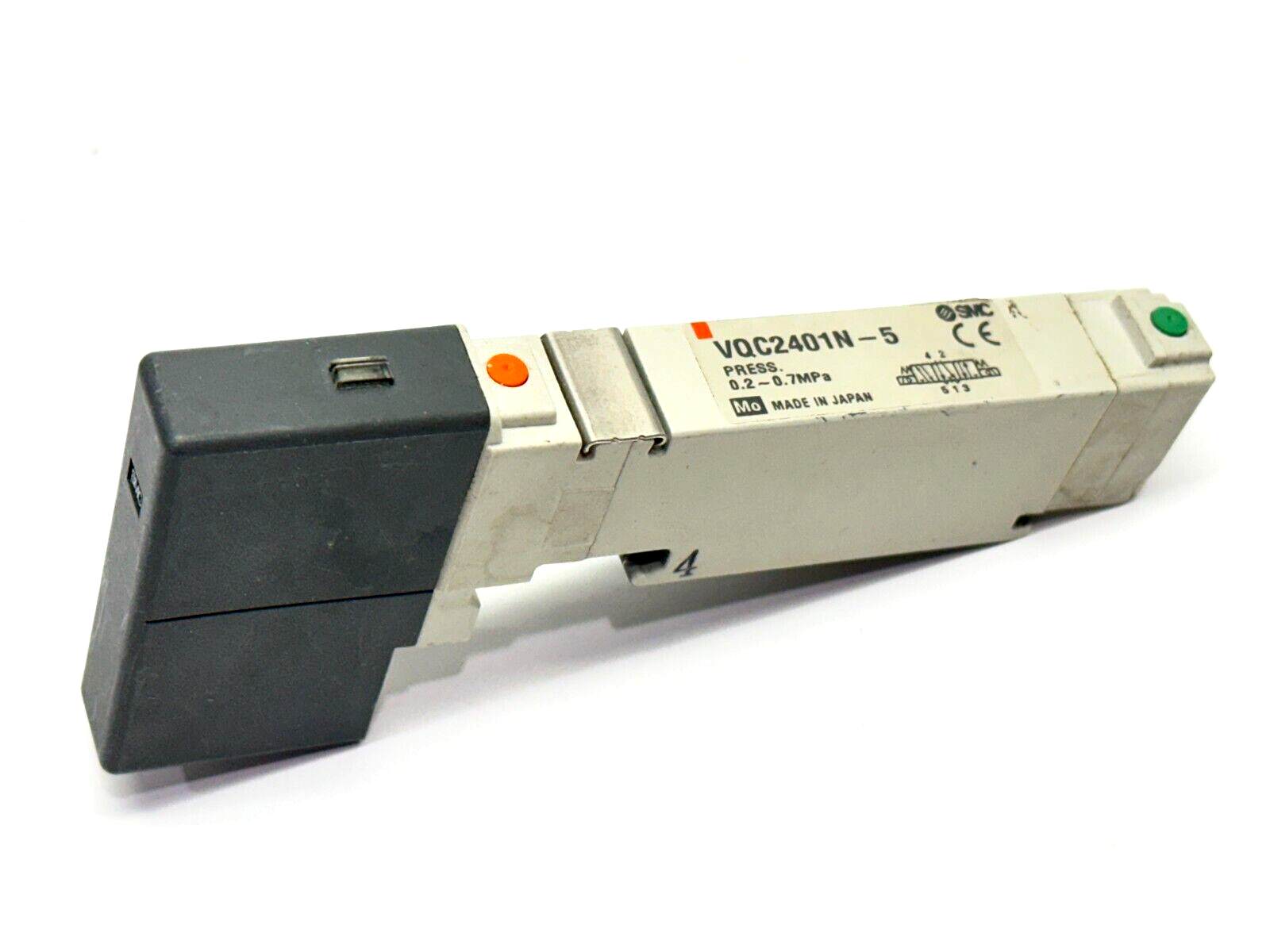 SMC VQC2401N-5 Solenoid Valve 5-Port 3-Position - Used - Maverick Industrial Sales