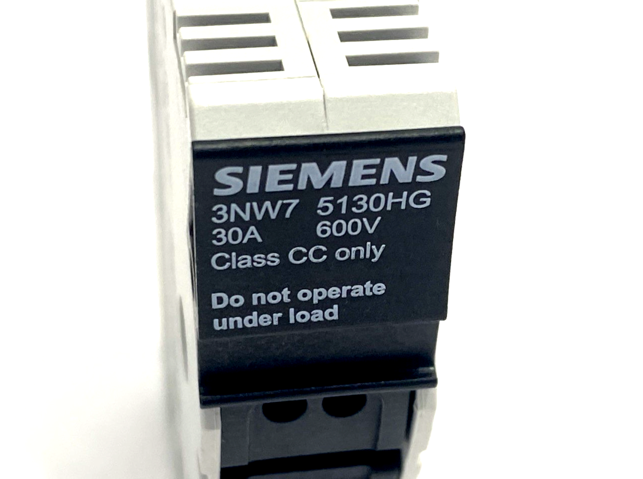 Siemens 3NW75130HG Fuse Holder, Class CC, 1-P 30A 600VAC - Maverick Industrial Sales