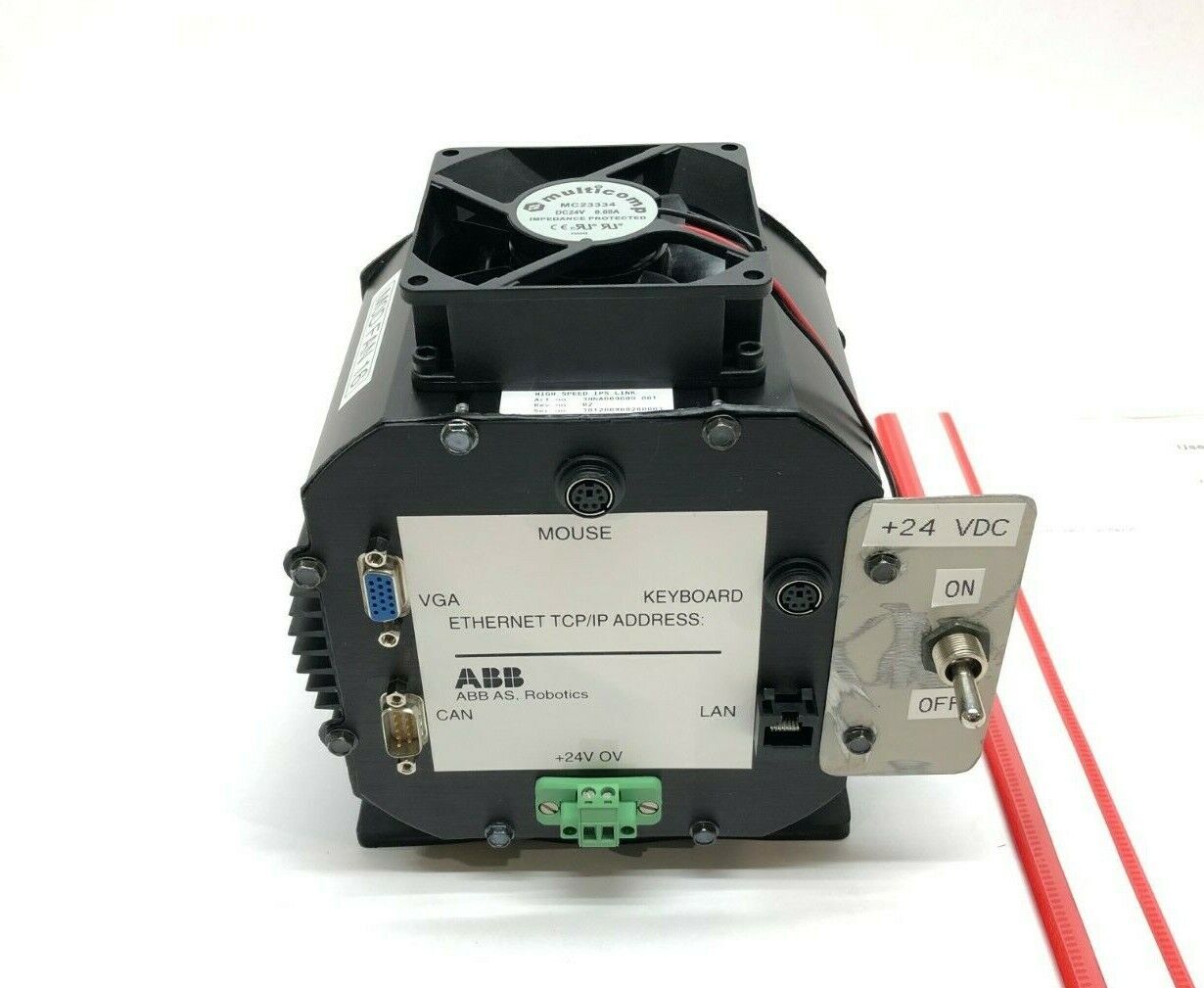 ABB High Speed IPS Link 3HNA009609-001 Rev. 2, Robot Control Module, Paint Spray - Maverick Industrial Sales