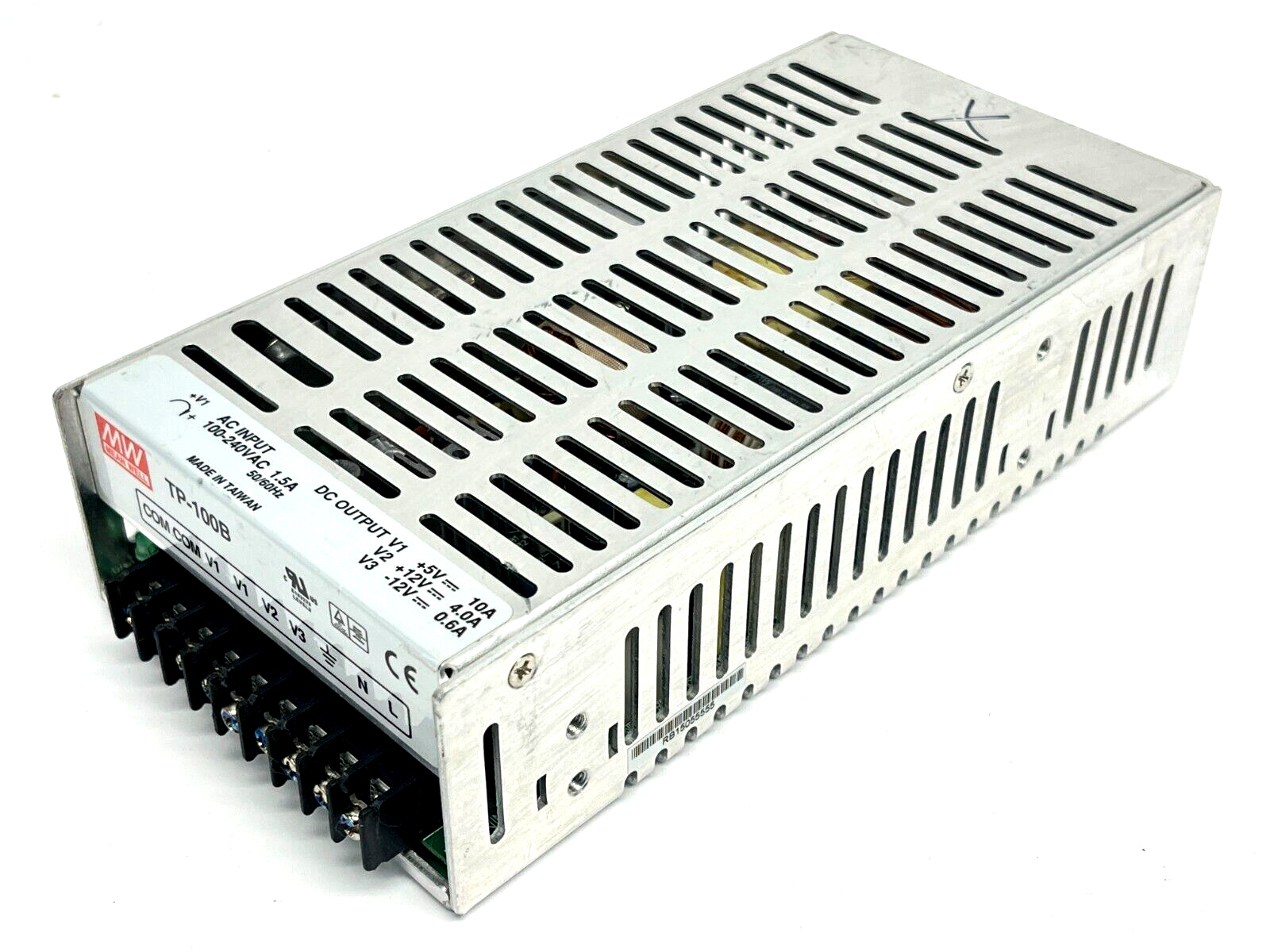 TP-100B | Mean Well Power Supply 5-12VDC - Used - Maverick Industrial Sales