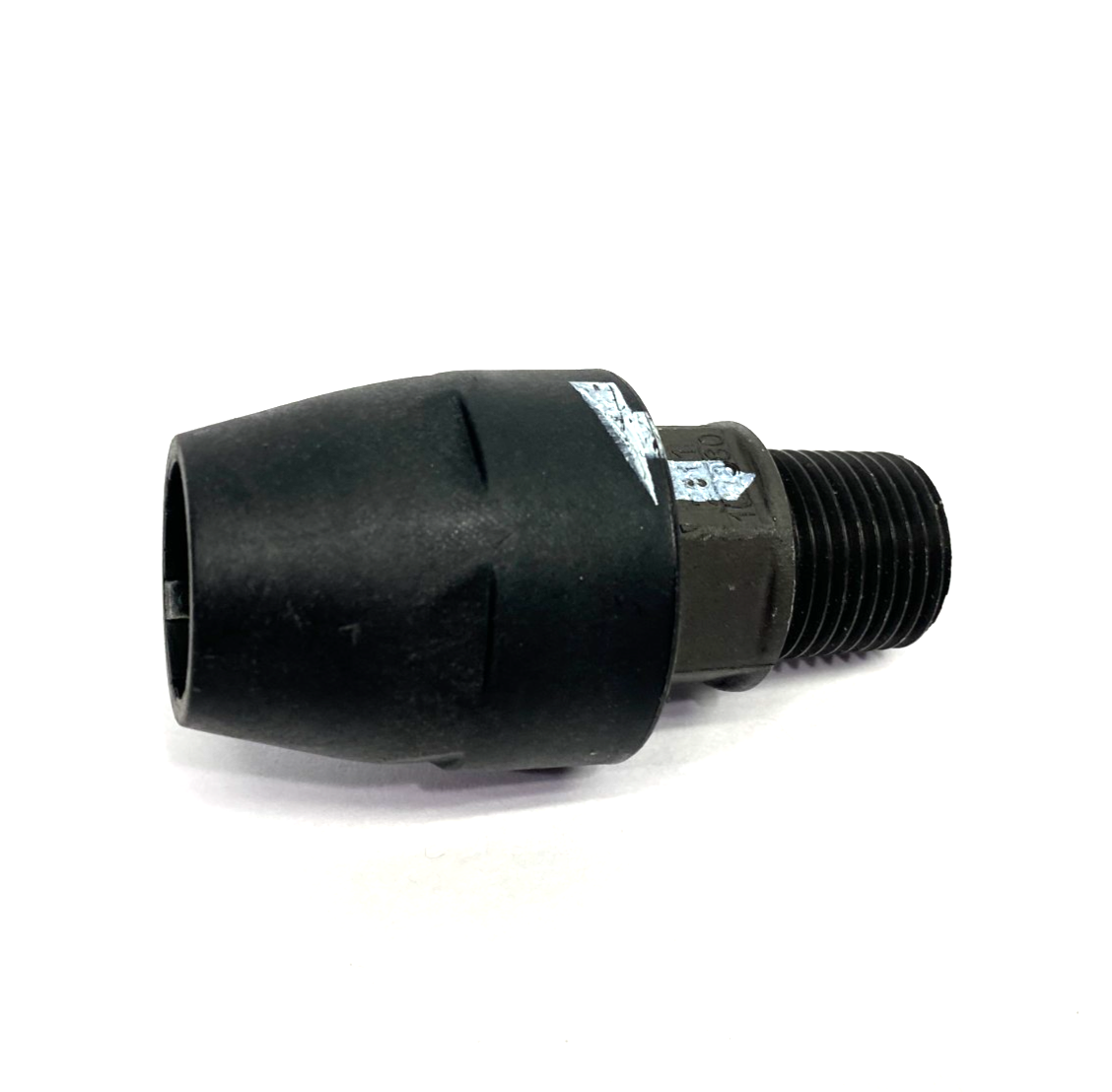 Airnet 2811 1018 80 Aluminum Nipple Pipe Socket NPT Male D20 x 1/2" - New – Open box - Maverick Industrial Sales