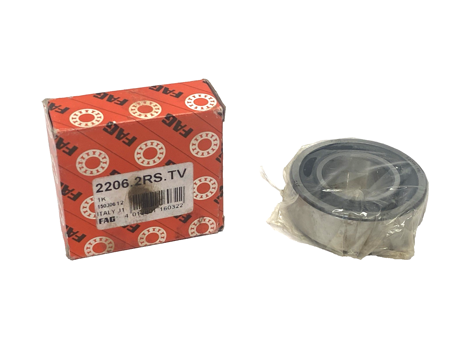 FAG 2206.2RS.TV Self Aligning Ball Bearing 30mm ID 62mm OD 20mm Wide 2206-2RS-TV - Maverick Industrial Sales