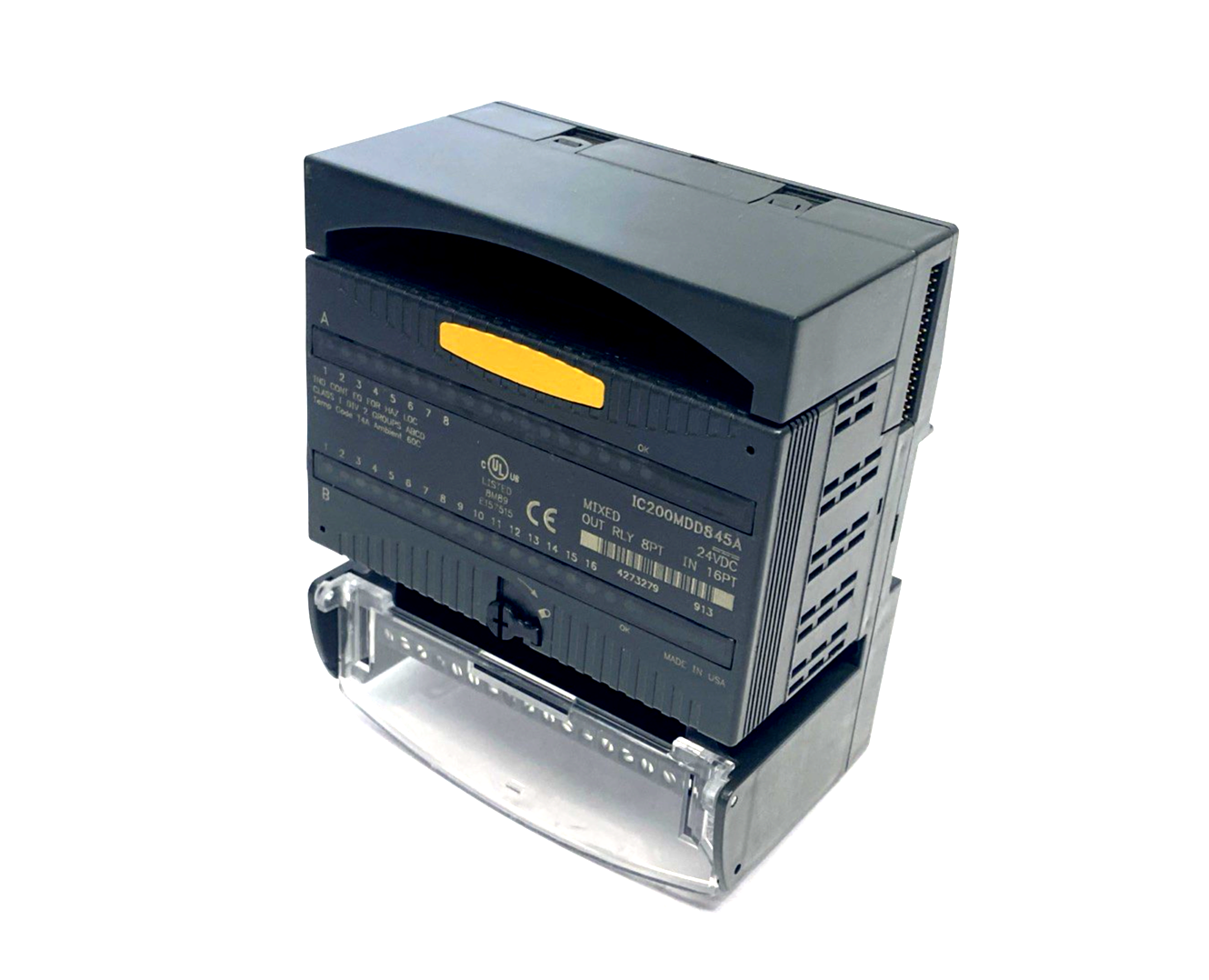 IC200MDD845A | GE Fanuc VersaMax Discrete Mixed I/O Module, 8PT Relay Out, In 16PT - Used - Maverick Industrial Sales