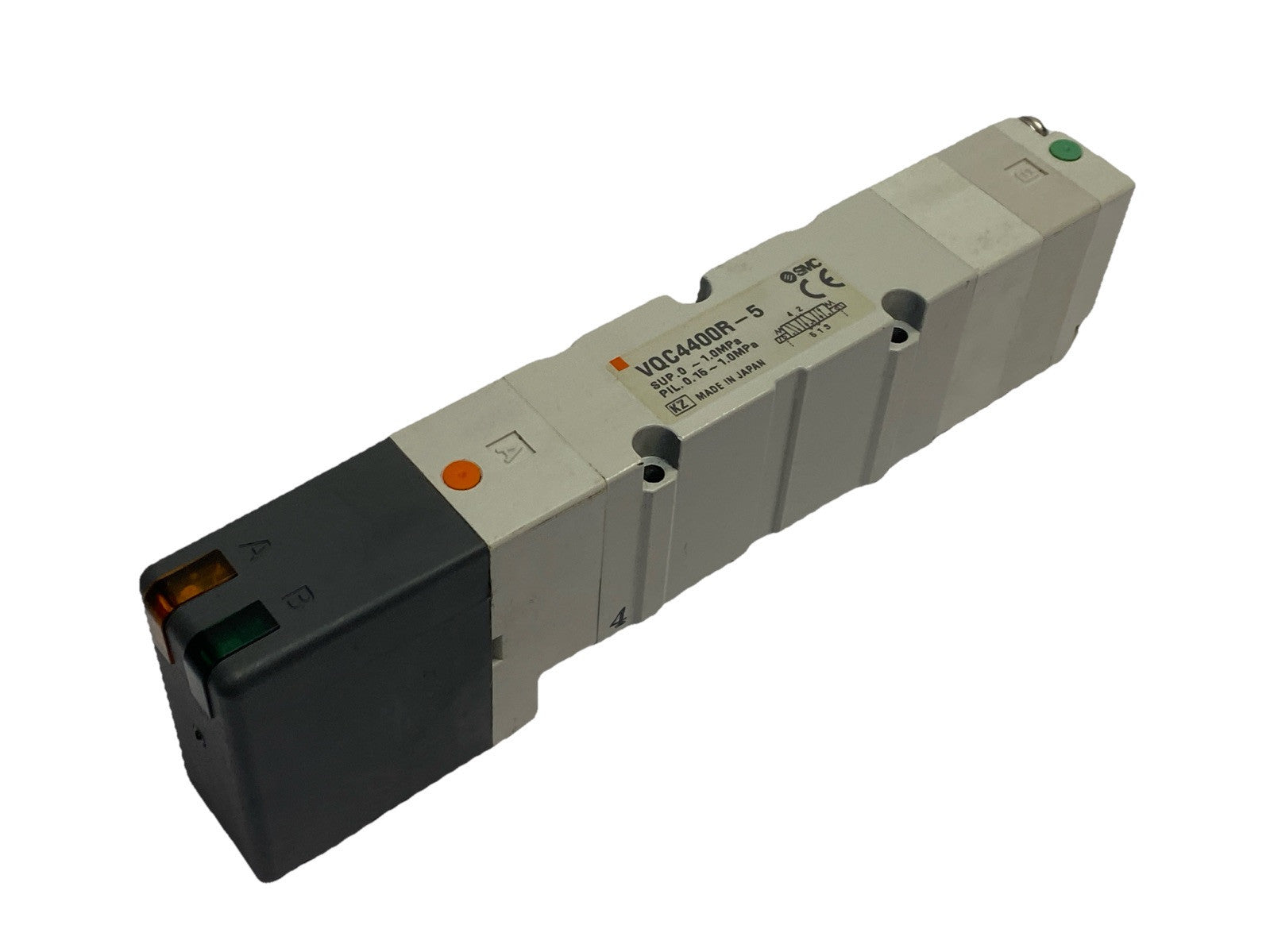 VQC4400R-5 | SMC Pneumatic Manifold Solenoid Valve 5-Port - Used - Maverick Industrial Sales