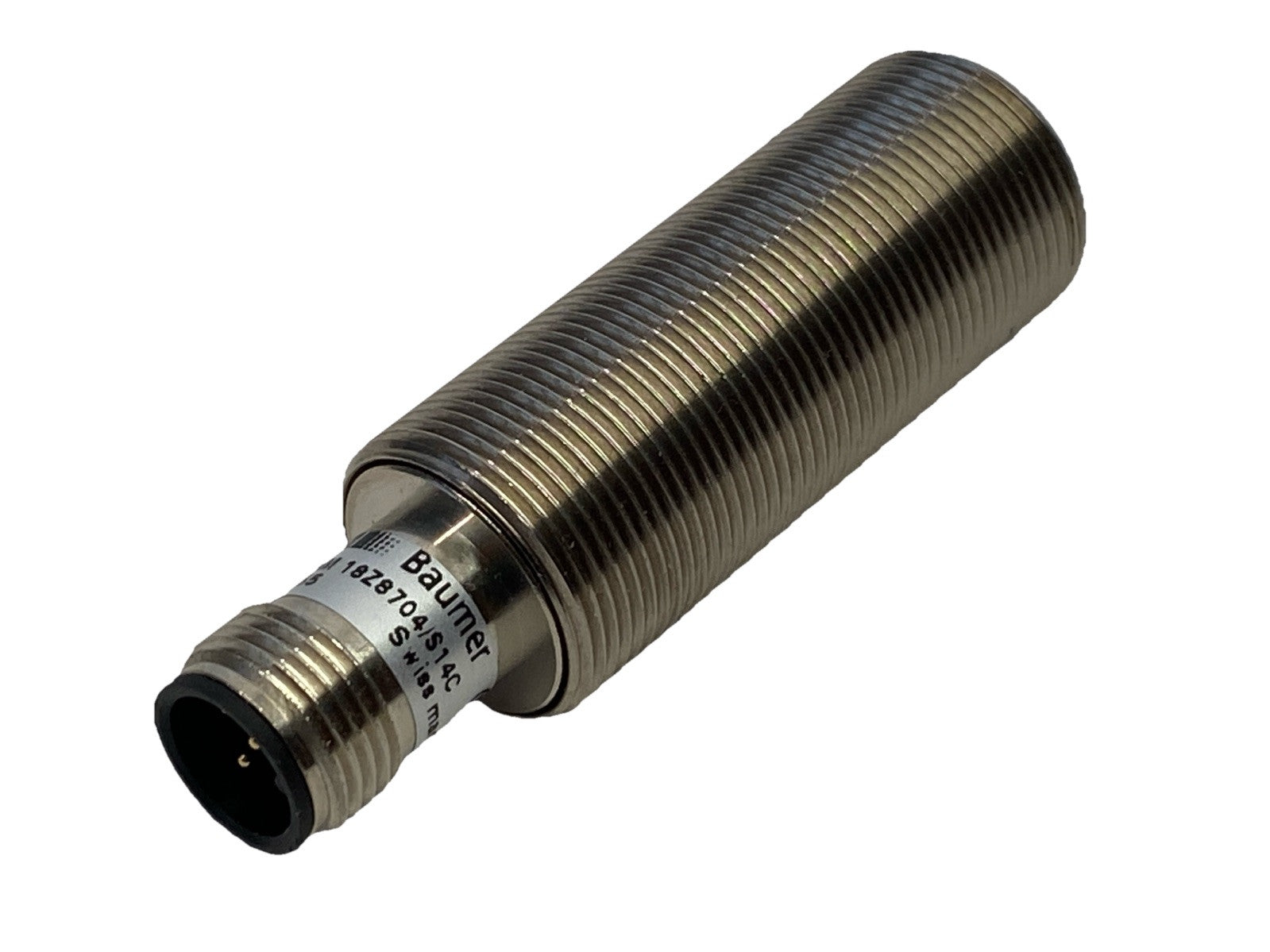 IWRM 18Z8704/S14C | Baumer Inductive Distance Sensor M12 5-Pin 10156471- New – Open box - Maverick Industrial Sales