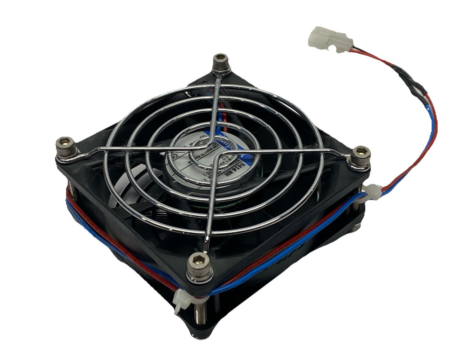 Ebm-Papst 8414 NH Axial Compact Fan 100mA 24VDC 2.4W w/ Fan Guards - Used - Maverick Industrial Sales