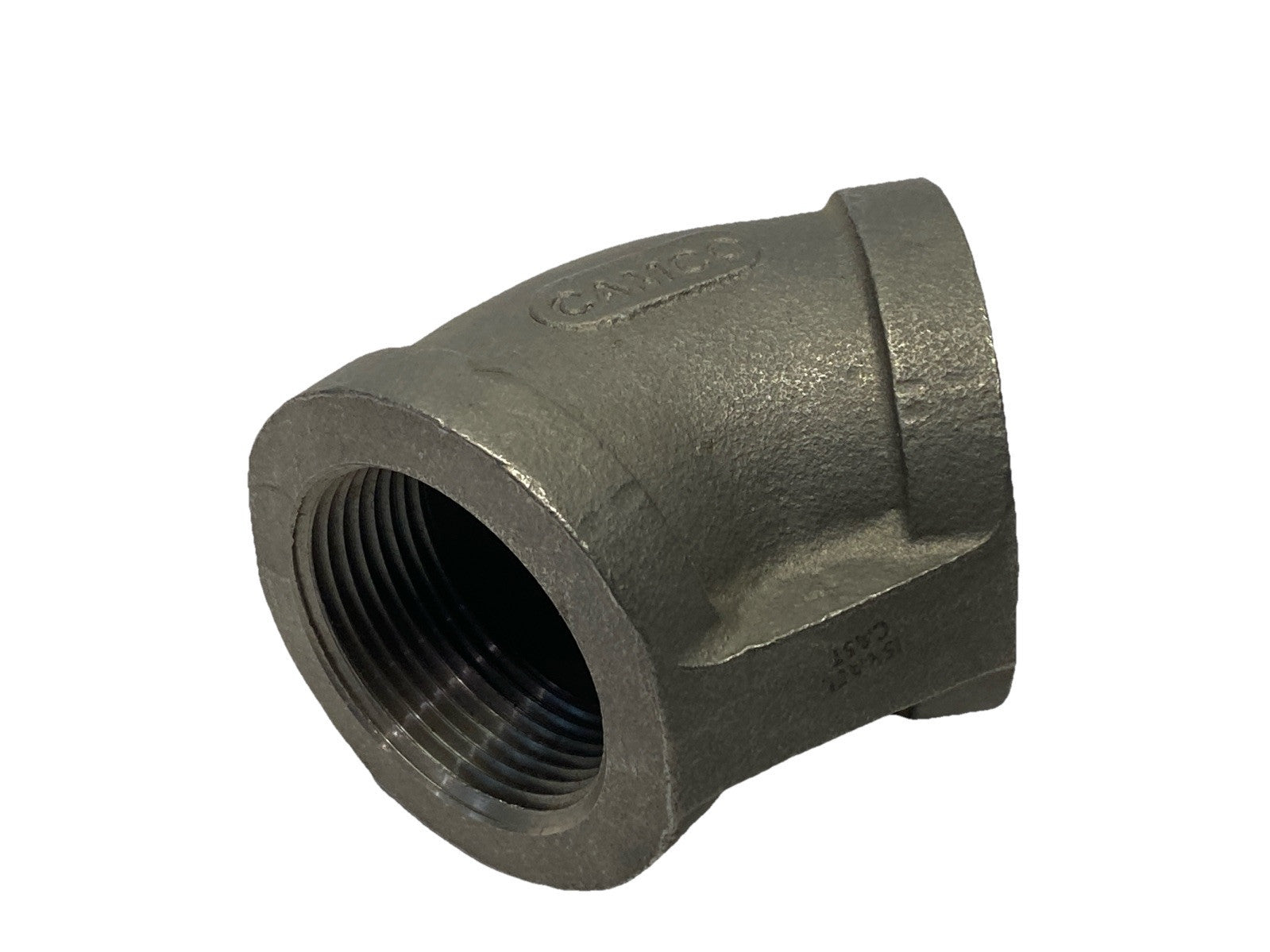 Camco 316-11/4 45 Degree Elbow 1-1/2" NPT - New – Open box - Maverick Industrial Sales
