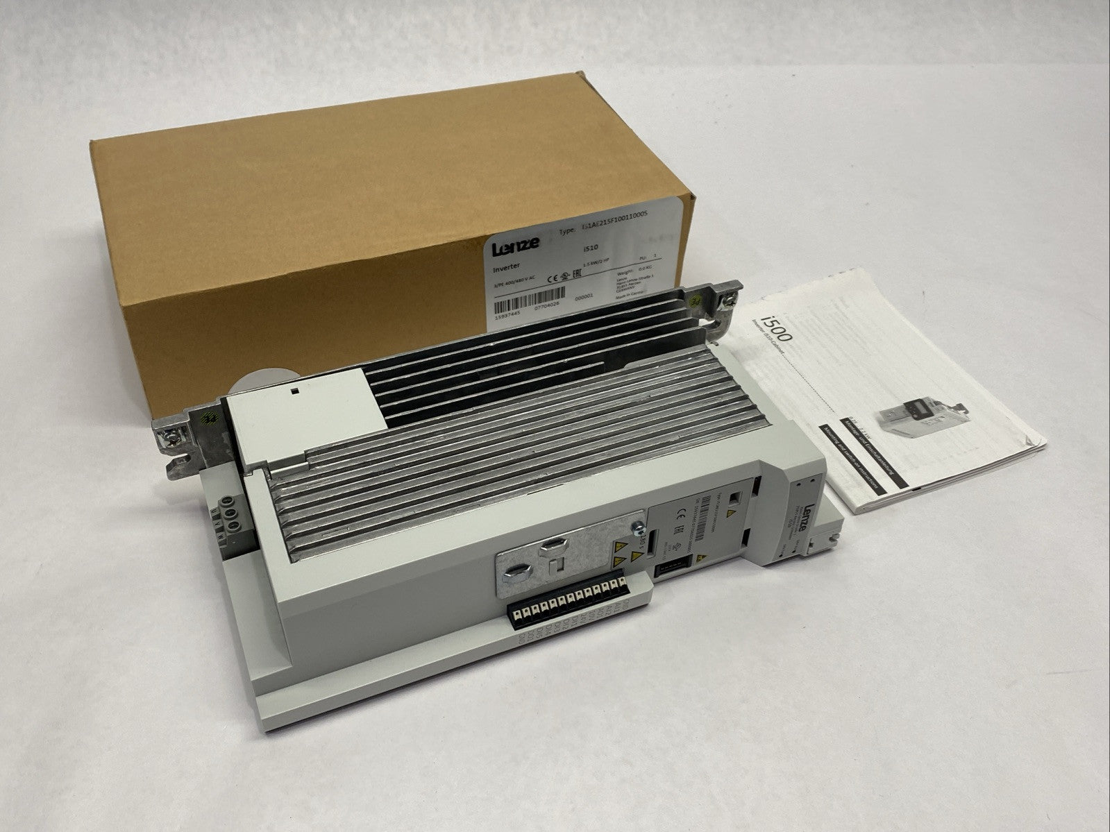 Lenze I51AE215F10011000S i510 Inverter 1.5kW/2HP 3/PE 400/480VAC - Maverick Industrial Sales