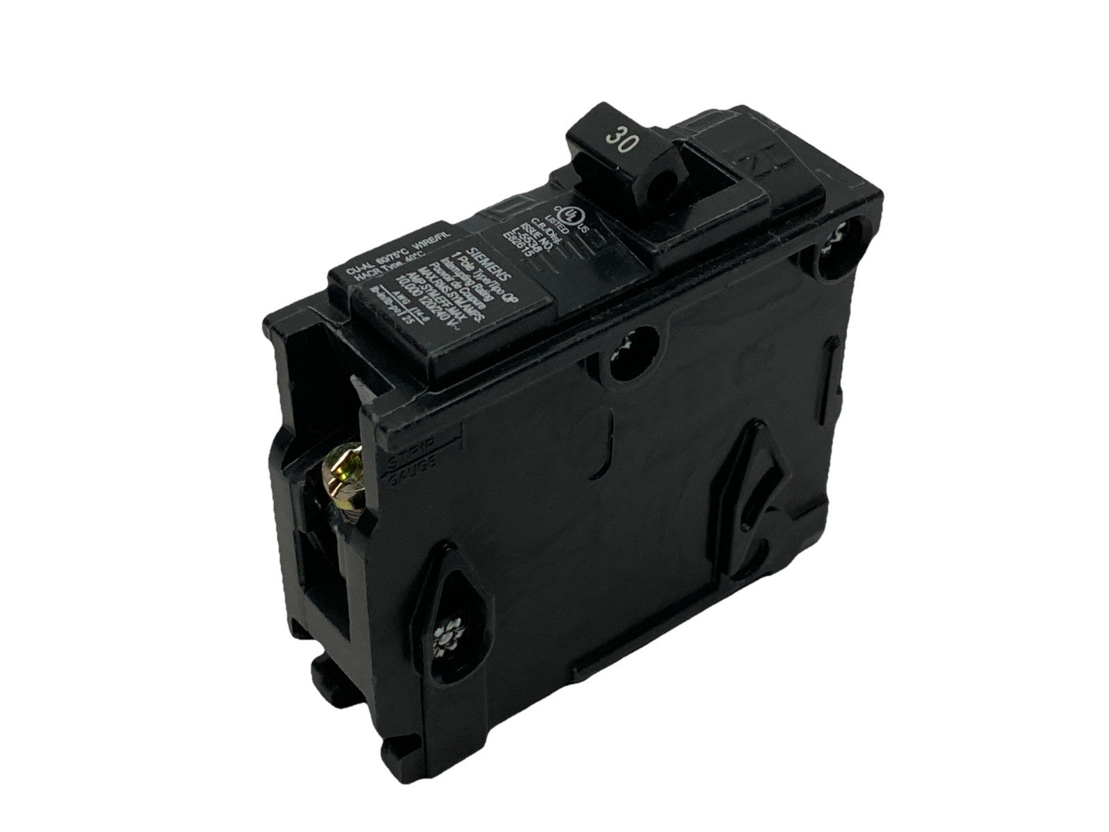 Siemens Q130 Type QP Circuit Breaker 1-Pole 30A 240V - Maverick Industrial Sales