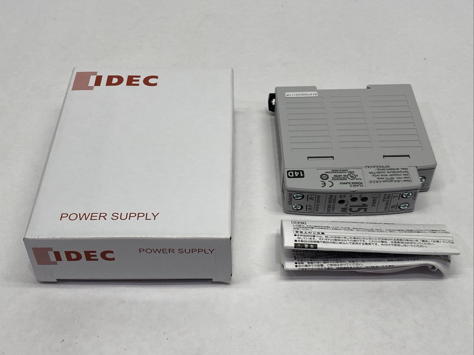 IDEC PS5R-SB24 Power Supply 0.65A 24V 16W - Maverick Industrial Sales
