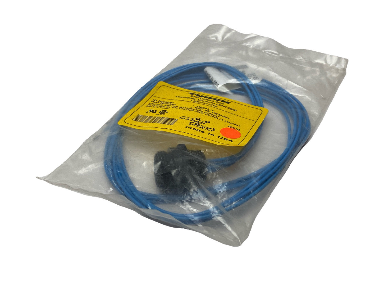 Turck RSF 40-1M/S631 Actuator And Sensor Receptacle 1m U2347-1 - Maverick Industrial Sales