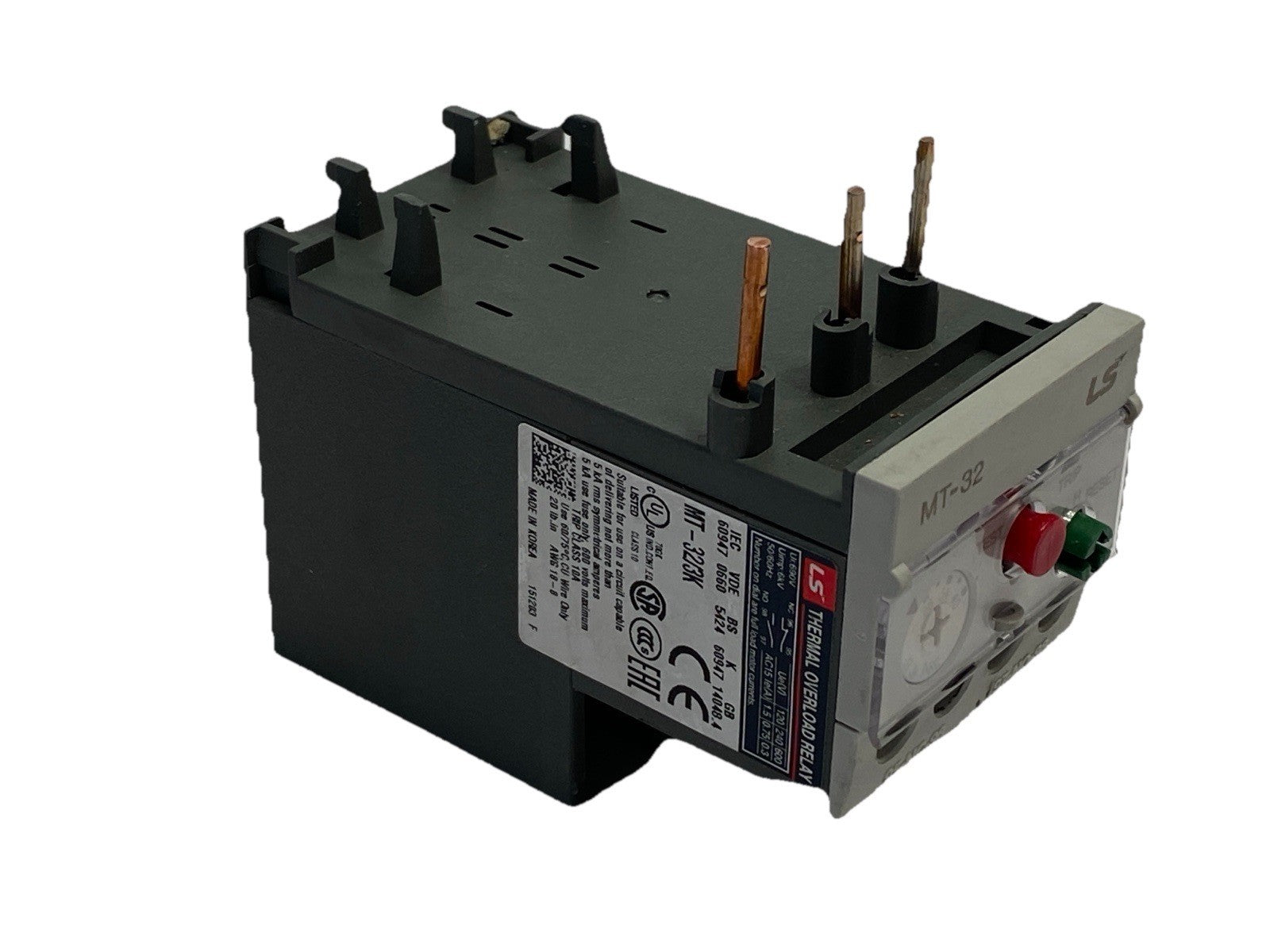 LS Electric MT-32/3K Thermal Overload Relay 1.5/0.3A 6KV 3-Pole - Maverick Industrial Sales
