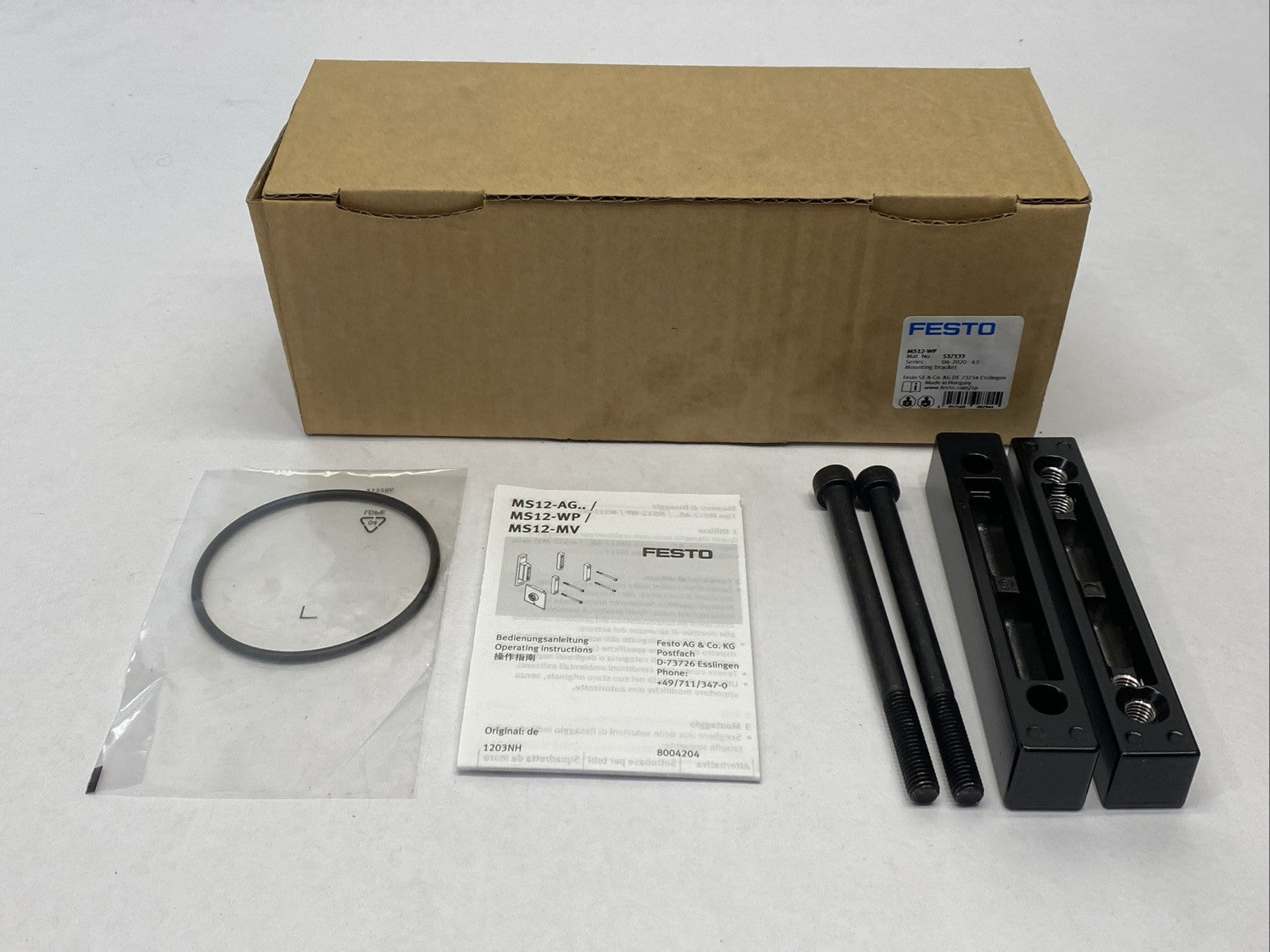 Festo MS12-WP Mounting Bracket 537133 - Maverick Industrial Sales