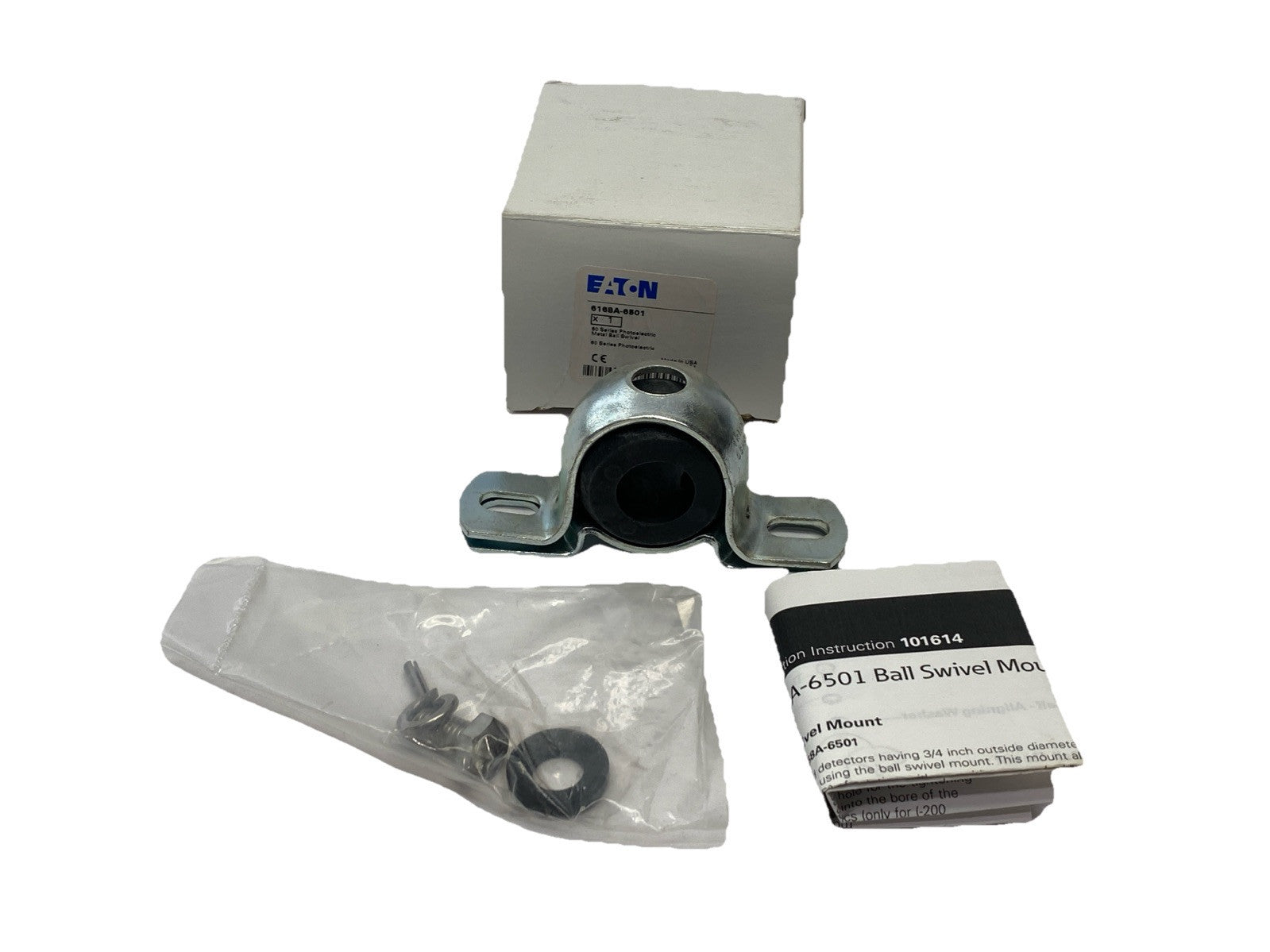 Eaton 6168A-6501 60 Series Photoelectric Metal Ball Swivel - New – Open box - Maverick Industrial Sales
