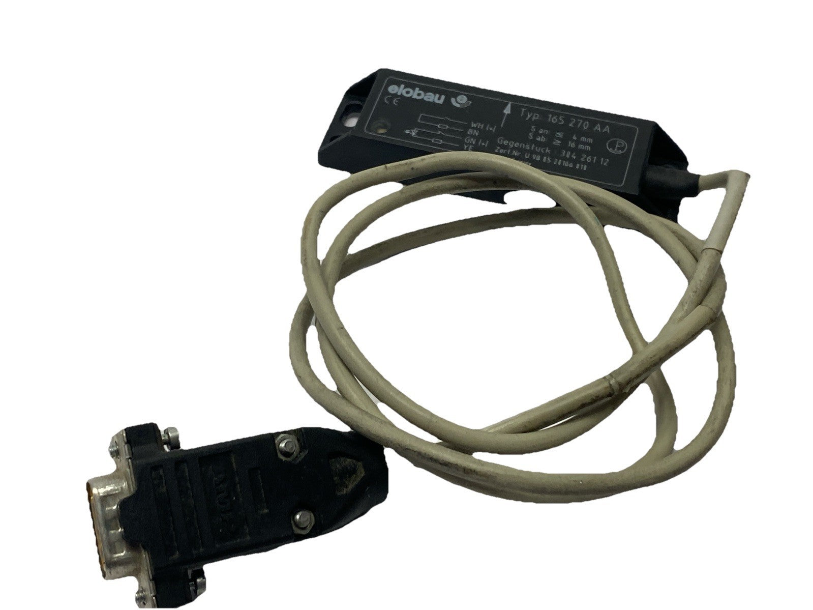 Elobau 165 270 AA Safety Magnetic Sensor 1m Cable - Maverick Industrial Sales