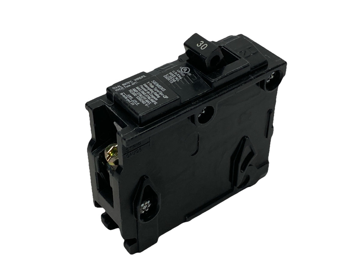 Q130 | Siemens Type QP Circuit Breaker 1-Pole 30A 240V - Used - Maverick Industrial Sales