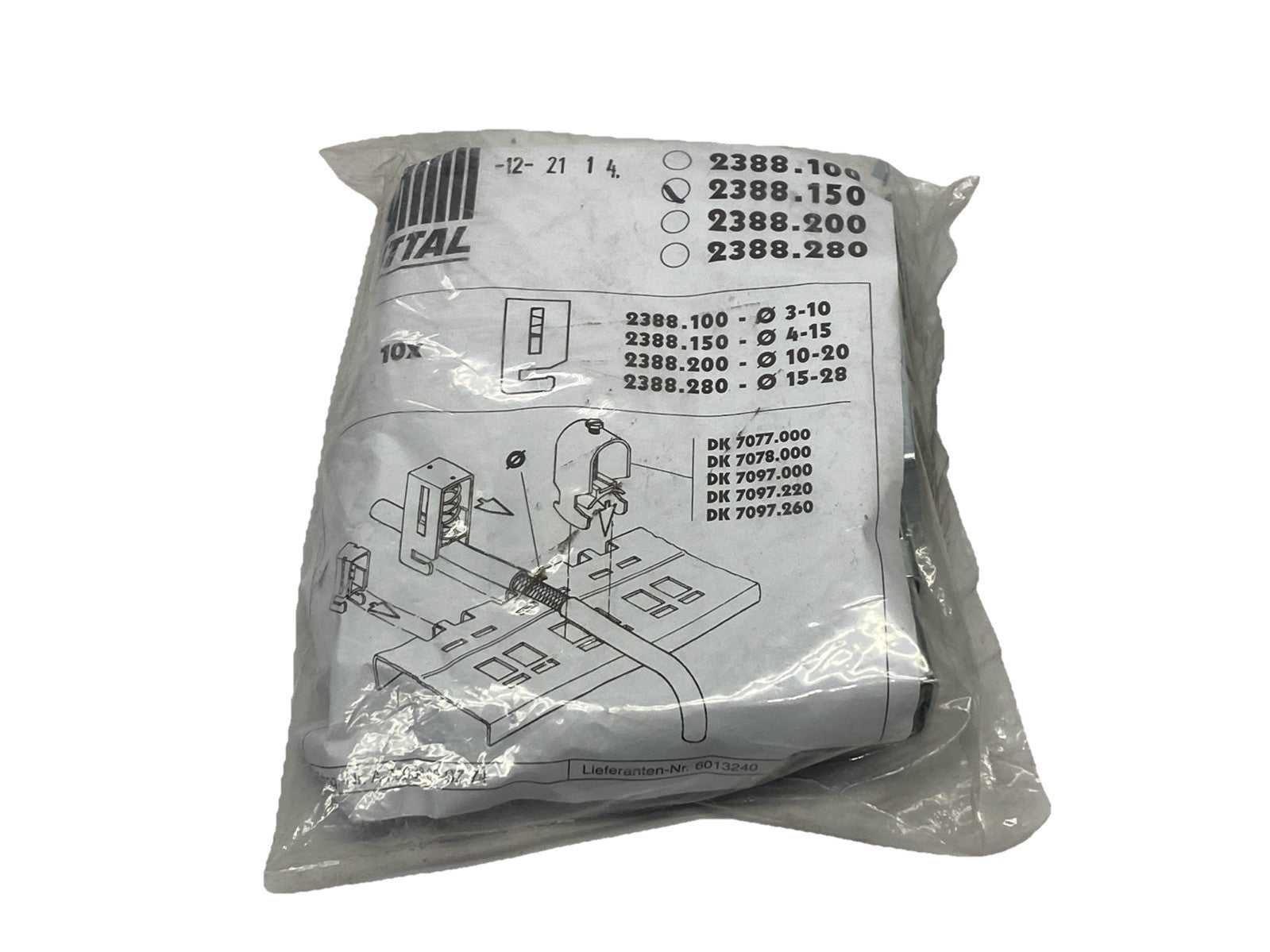 Rittal 2388.150 EMC Shielding Bracket LOT OF 10 - New - Maverick Industrial Sales