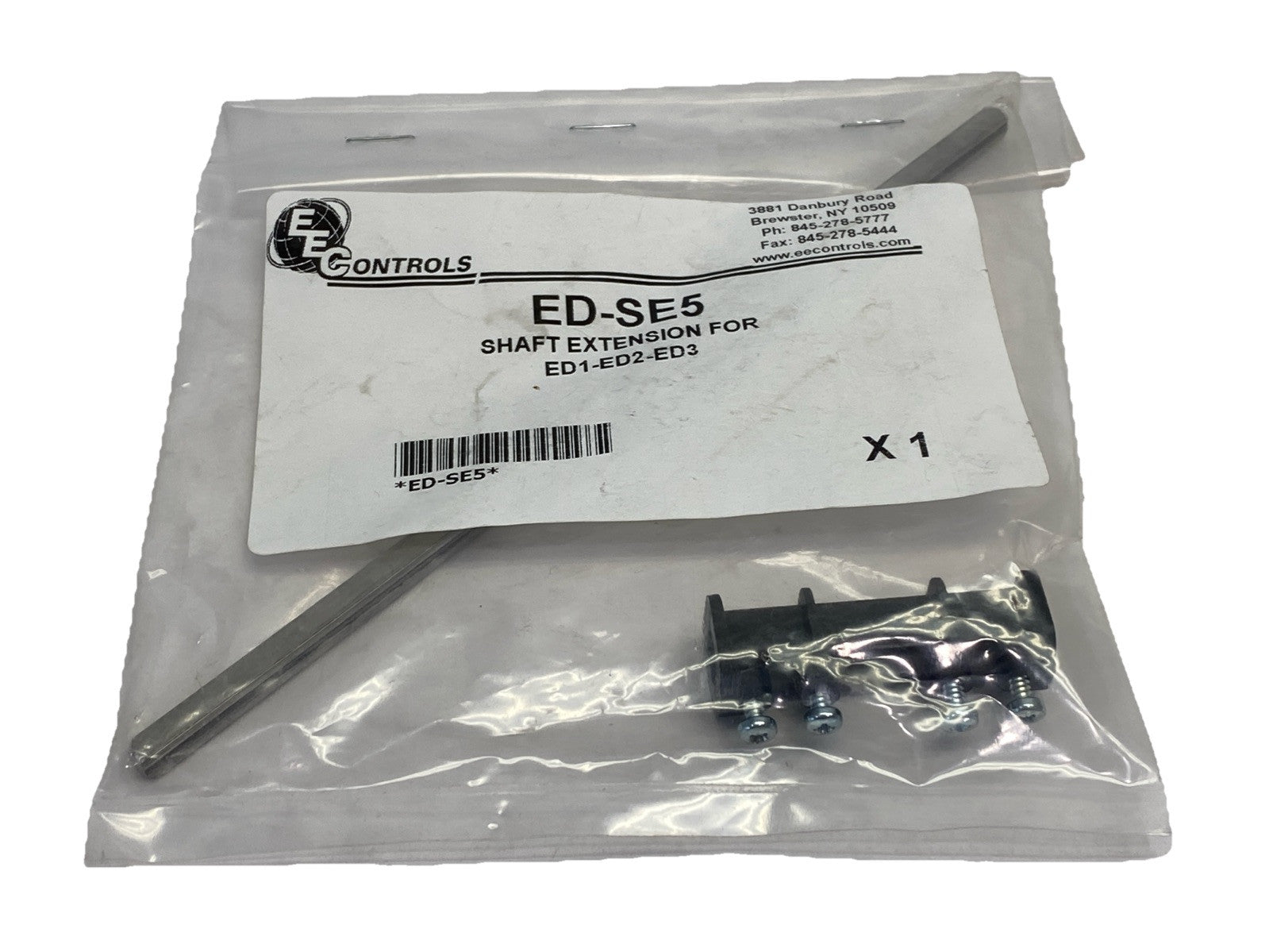 EEC Controls ED-SE5 Shaft Extension For ED1-ED2-ED3 - Maverick Industrial Sales