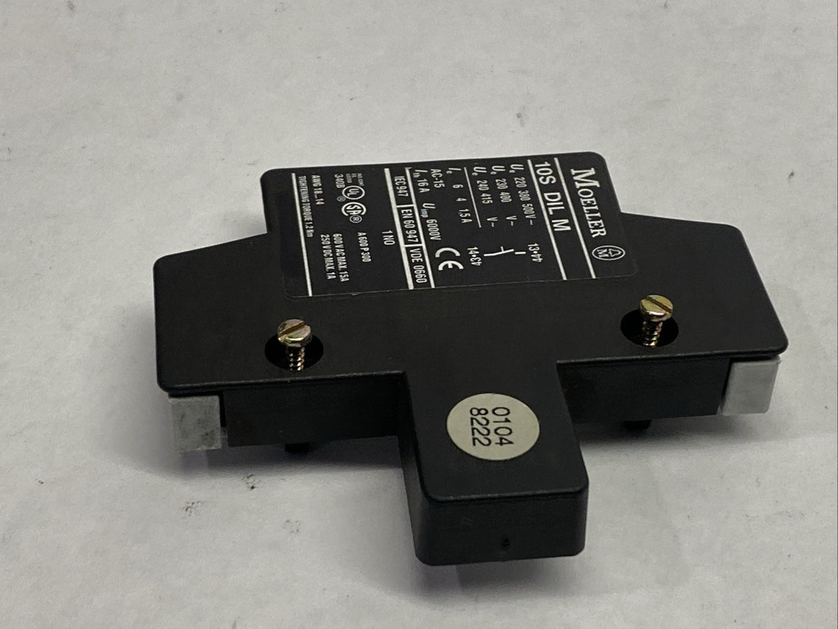 10S DIL M | Moeller Auxiliary Contact 1.5A 500V 1P - New Other - Maverick Industrial Sales