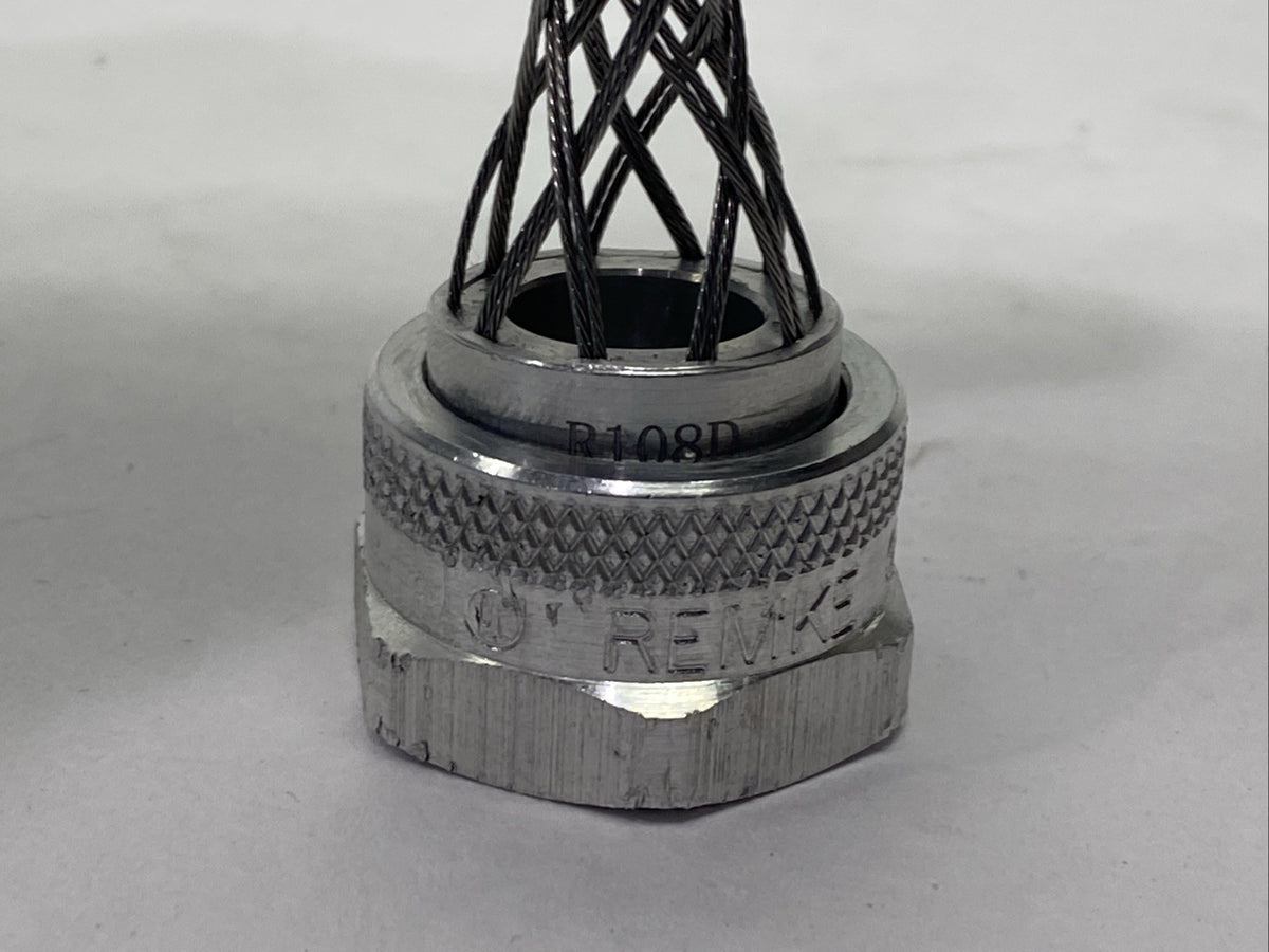 R-108-D | Remke Cable Cord Grip Cable Range 0.375" - 0.500" - Used - Maverick Industrial Sales