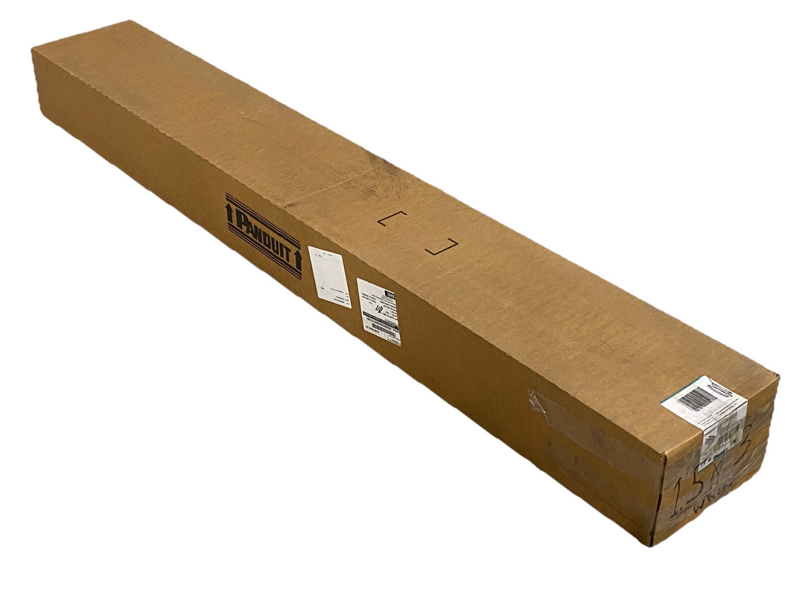 Panduit G1.5X3WH6 PVC Wide Slot Base Wiring Duct 1.5" x 3" 72ft White - New – Open box - Maverick Industrial Sales