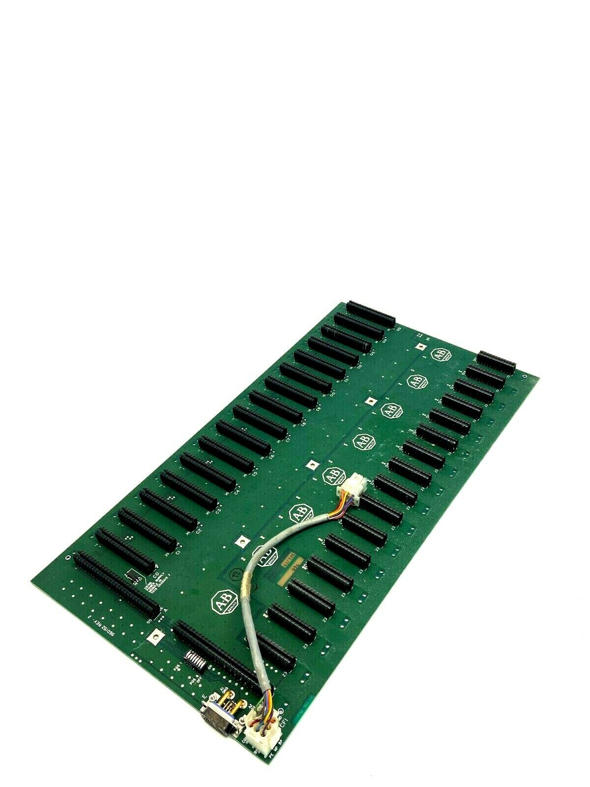 96015 01FT21 934 | Allen Bradley 96015-01FT21 934 Backplane Circuit Board for 1771-A4B I/O Chassis - For parts or not working - Maverick Industrial Sales