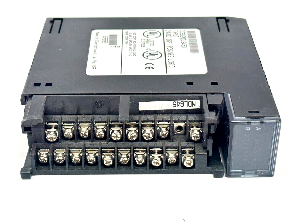 GE Fanuc IC693MDL645D Input 24VDC 16pt Positive Negative Logic