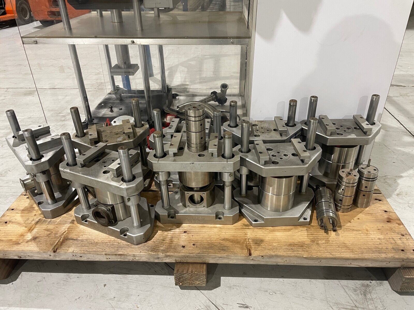 AGL Cold Welder, 12 Ton Welding Machine, Vacuum Dies and CRC Clean Room Hood - Used - Maverick Industrial Sales