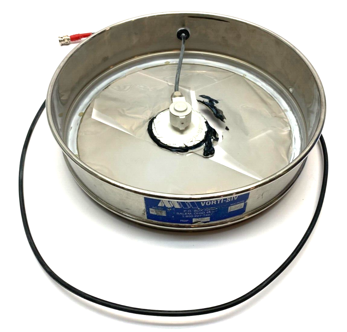 Vorti-Siv RBF-12 Stackable Sieve Micron Mesh Filter Micron 155 DAMAGED MESH - For parts or not working - Maverick Industrial Sales