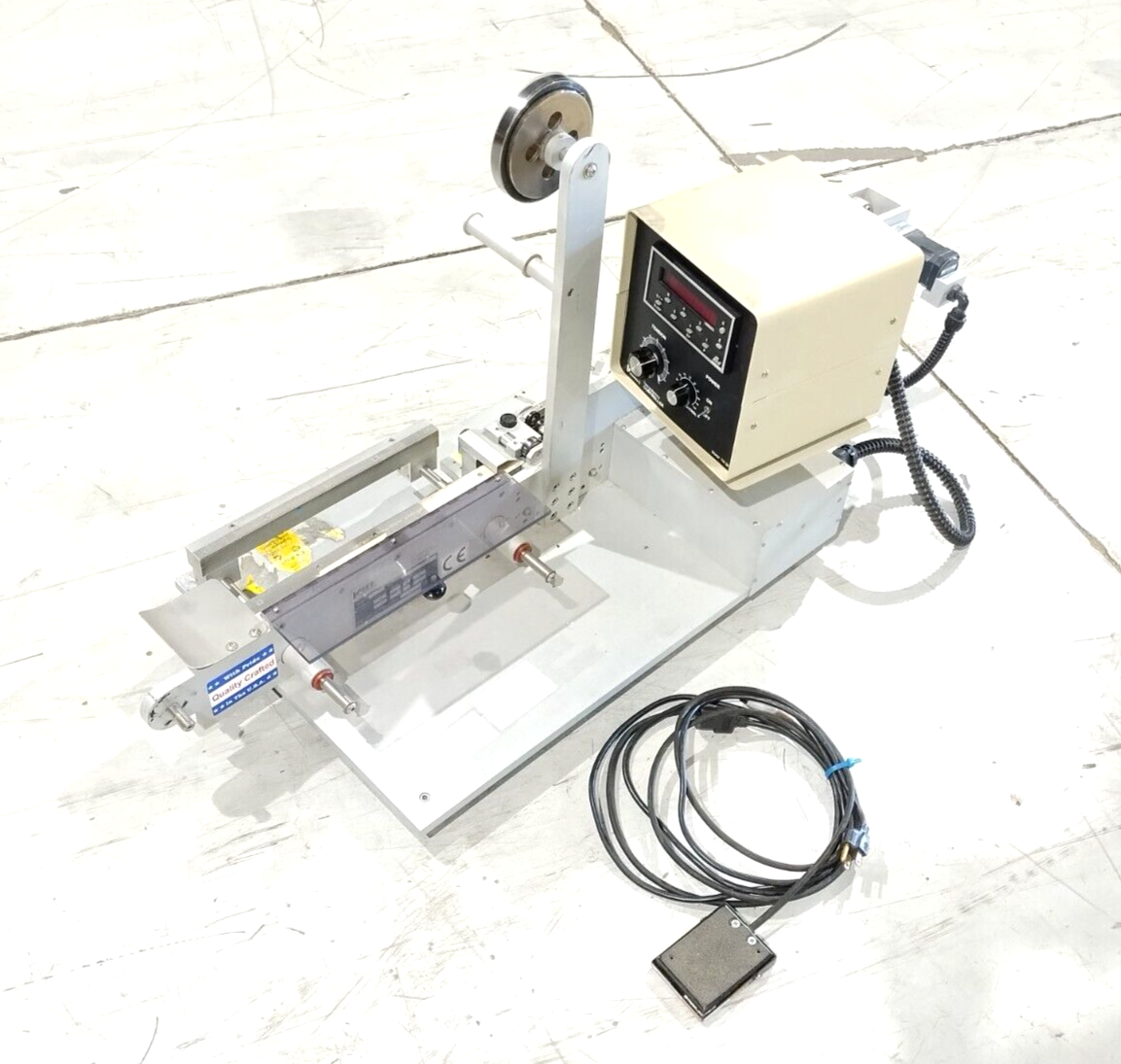 V-TEK TM20 Electronic Taping Machine & Controller 120V 0.3A 1PH - Maverick Industrial Sales