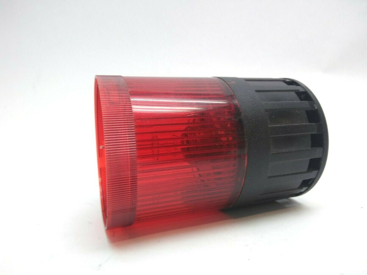 855T-B24FC4 SER B | Allen Bradley 24V Flash Light /Sound Red Stack Light - Used - Maverick Industrial Sales