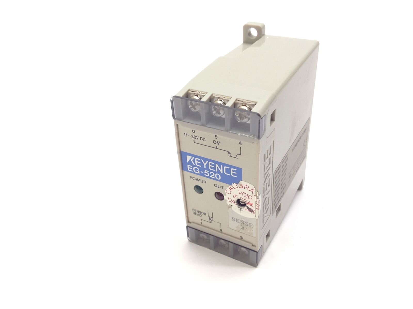 Keyence EG-520 Amplifier for High-accuracy Positioning Sensor 200mA Max - Maverick Industrial Sales