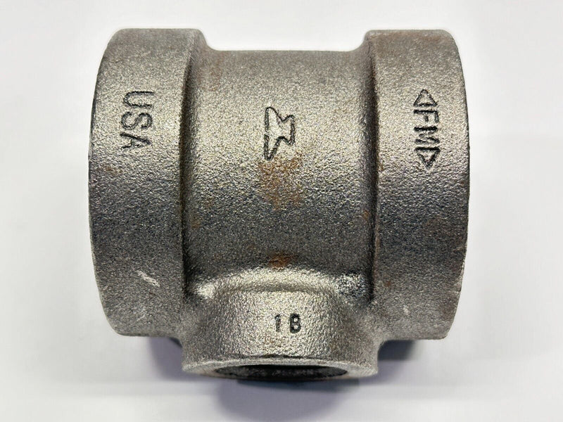 Anvil 0310051206 Reducing Tee Malleable Iron 2" x 2" x 1" Class 150 - Maverick Industrial Sales