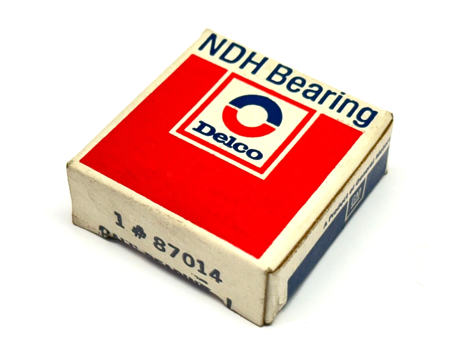 87014 | NDH Bearing Single Row Radial Ball Bearing - New - Maverick Industrial Sales