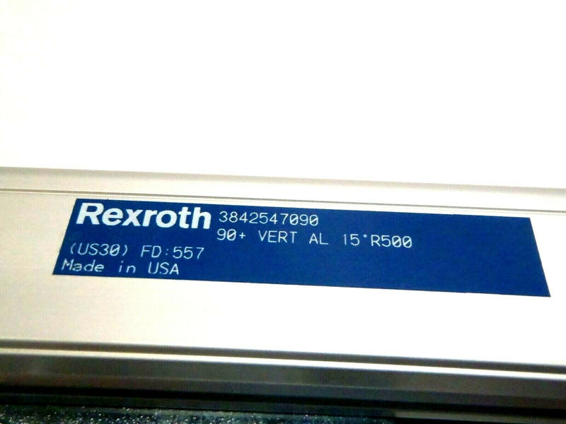 Rexroth 3842547090 Vertical Curve Extension 90+ 15 Degree R500 - Maverick Industrial Sales