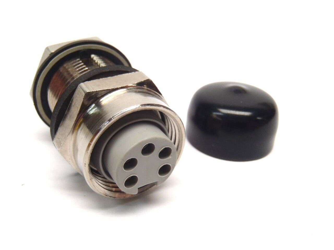 Turck 5-Pin Feedthrough Male / Female Connector - Maverick Industrial Sales