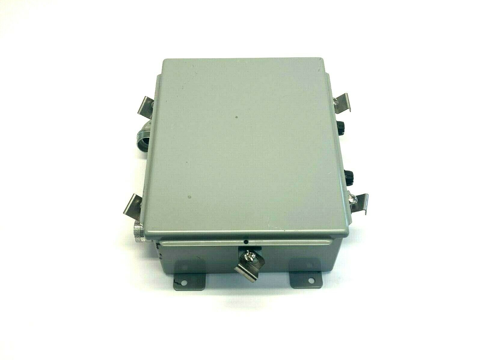 Hammond 1414N4I Junction Box Steel 10" x 8" 4" - Used - Maverick Industrial Sales