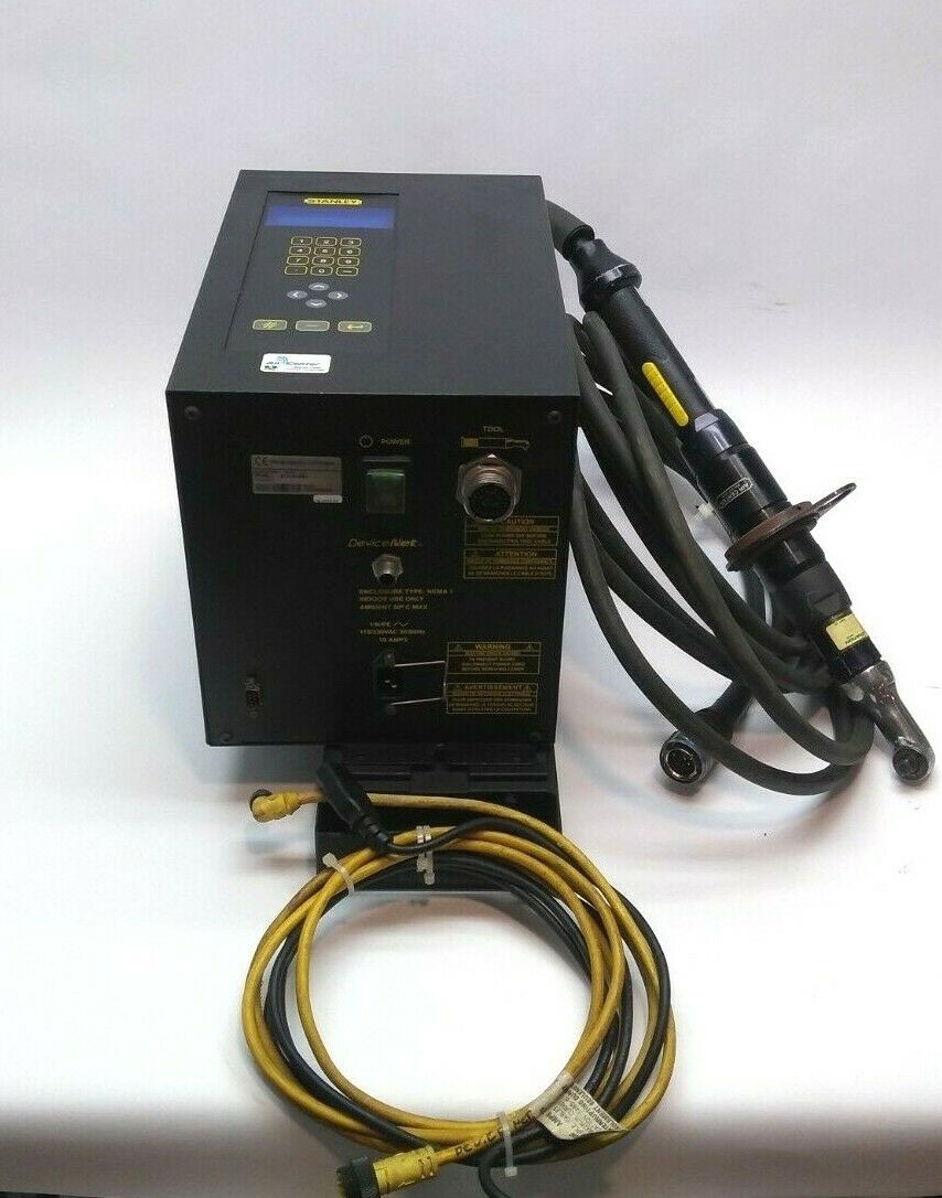 Stanley 21A101501 Torque Controller with E23LA13-11 Right Angle Nutrunner - Maverick Industrial Sales