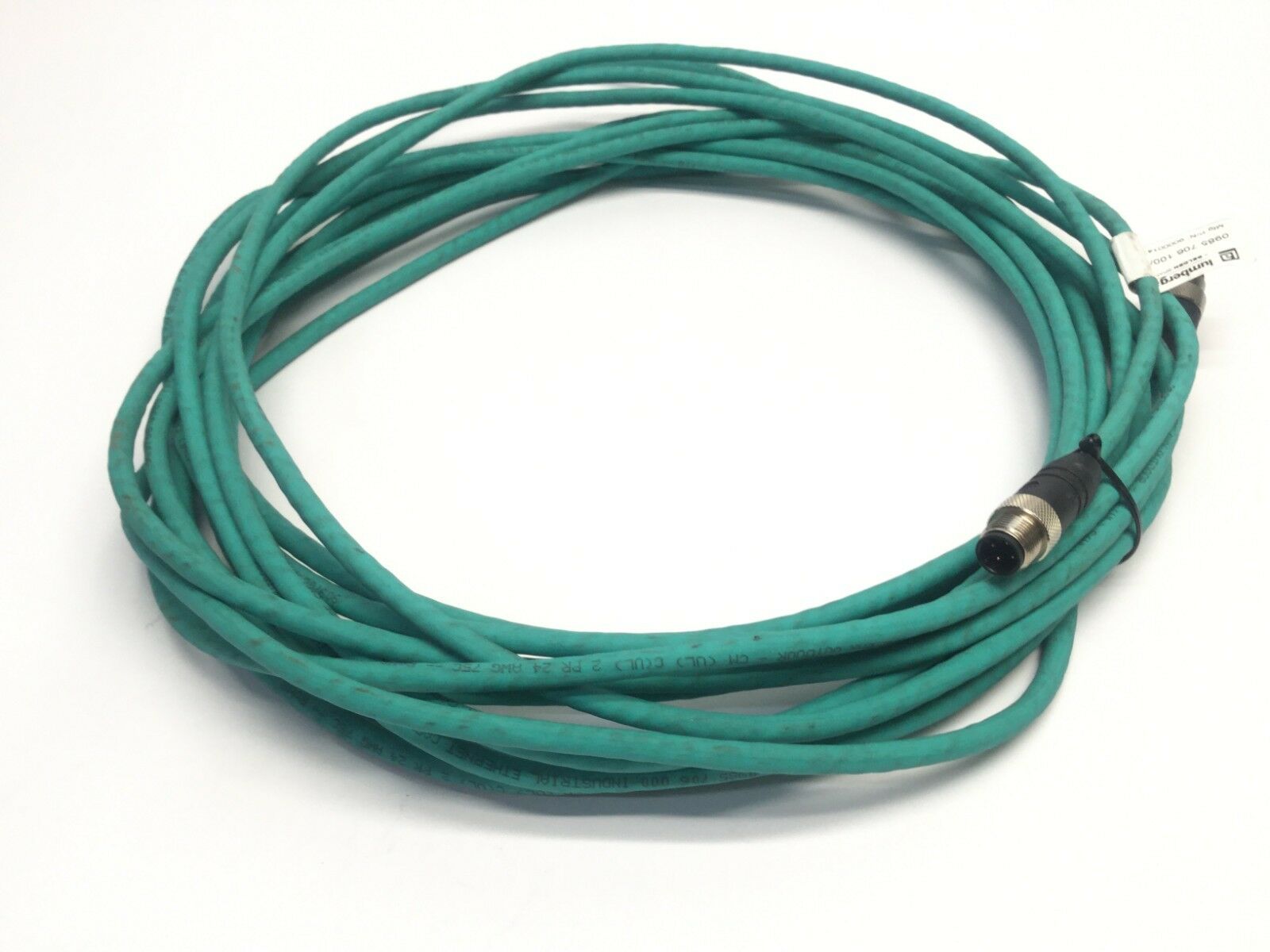 Lumberg Automation 0985 706 100/10M 4 Pin Male/Male Cordset - Maverick Industrial Sales