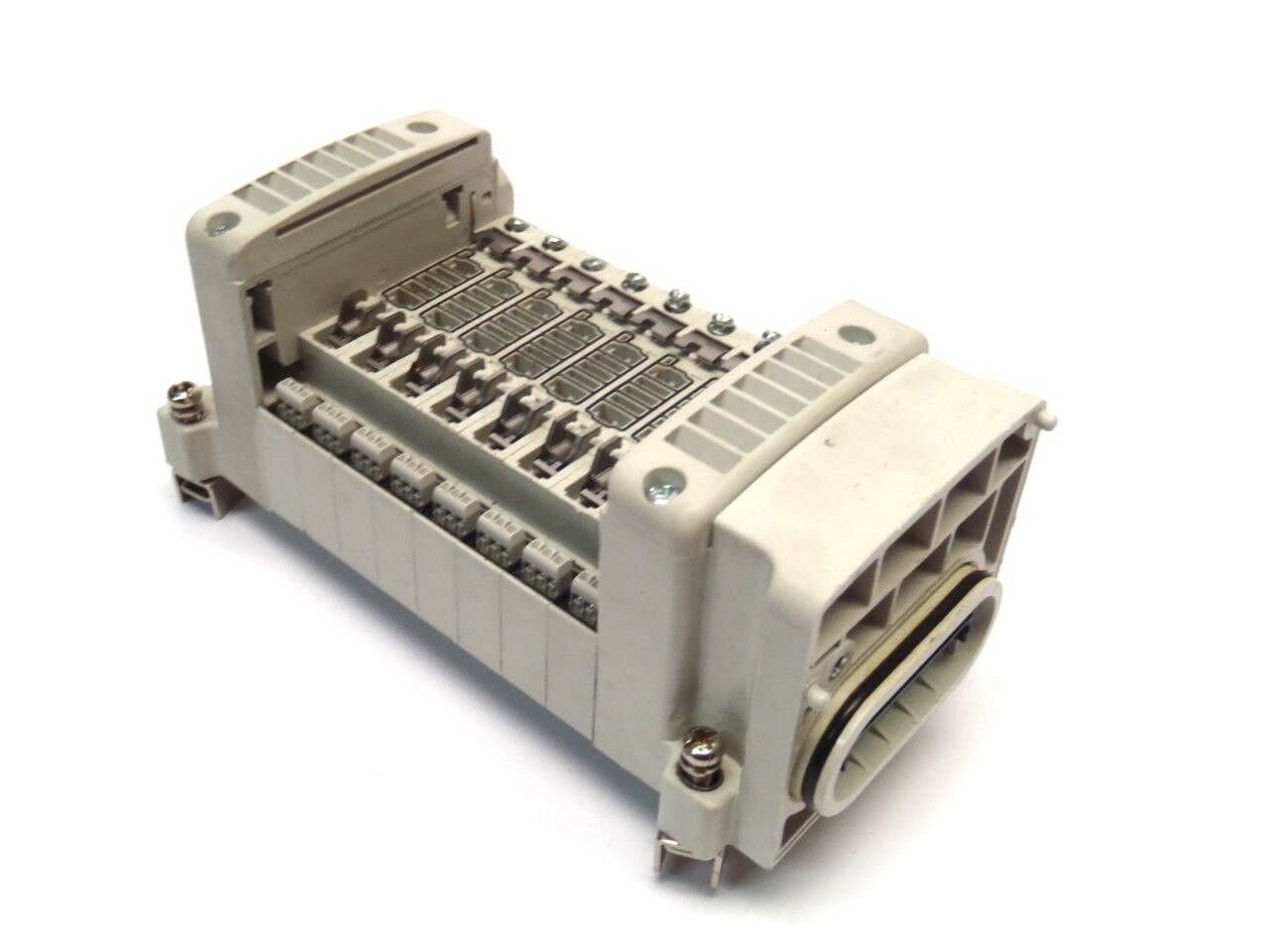 SMC Directional Control Pneumatic Solenoid Valve/Manifold 8-Block - Maverick Industrial Sales
