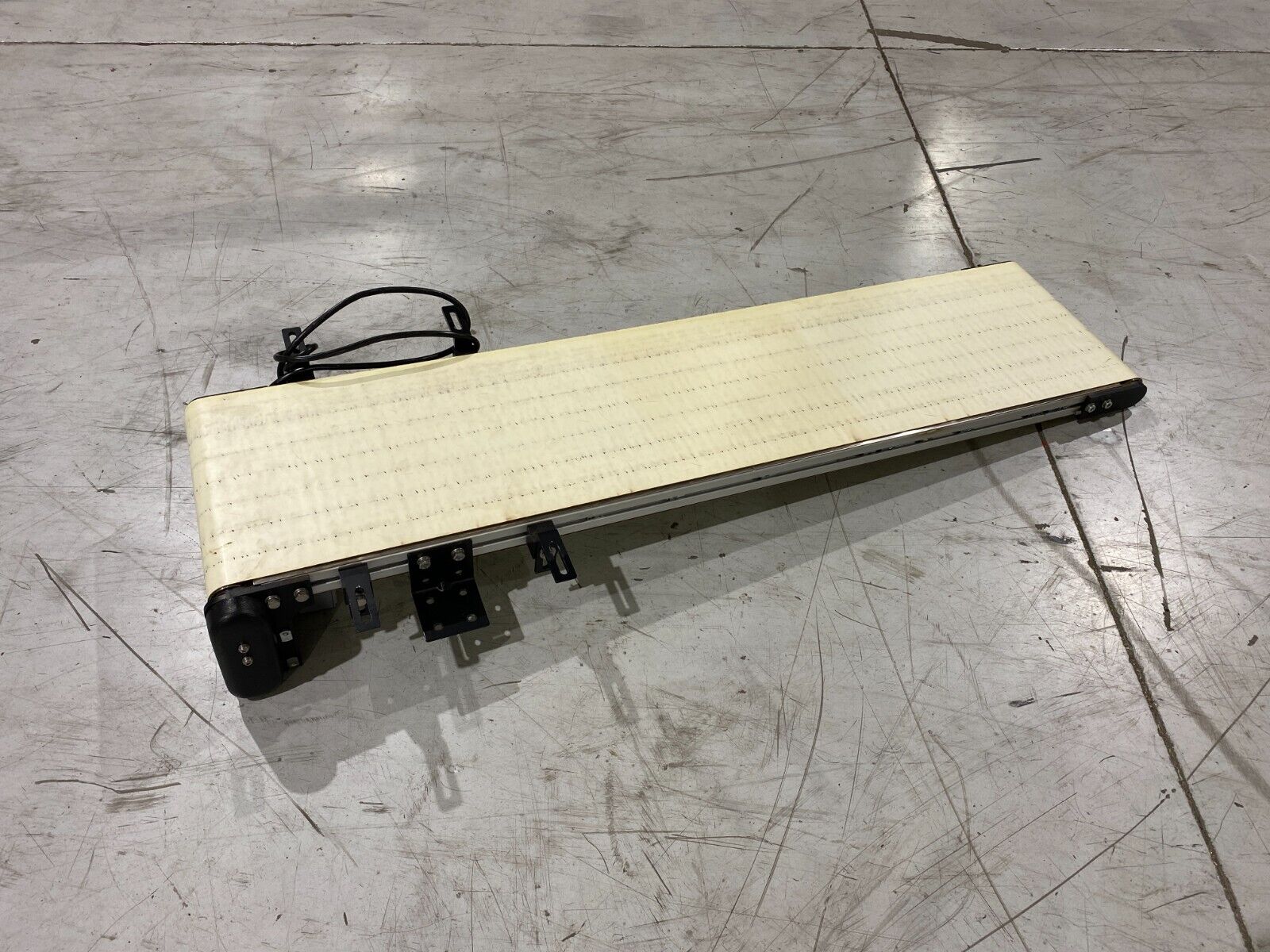 Brother GF12N030-BMLD1AX Induction Motor Flat Belt Conveyor 12.5" W x 53" L - Maverick Industrial Sales