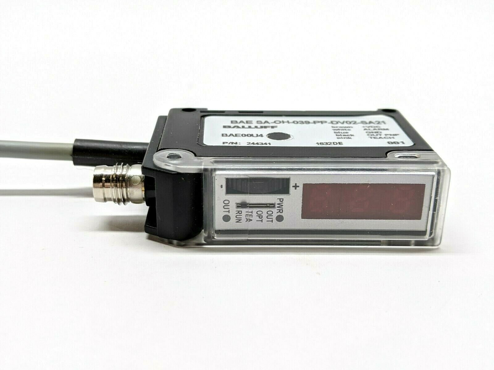 BAE SA-OH-039-PP-DV02-SA21 | Balluff MICROmote Amplifier BAE00U4 244341 - Used - Maverick Industrial Sales