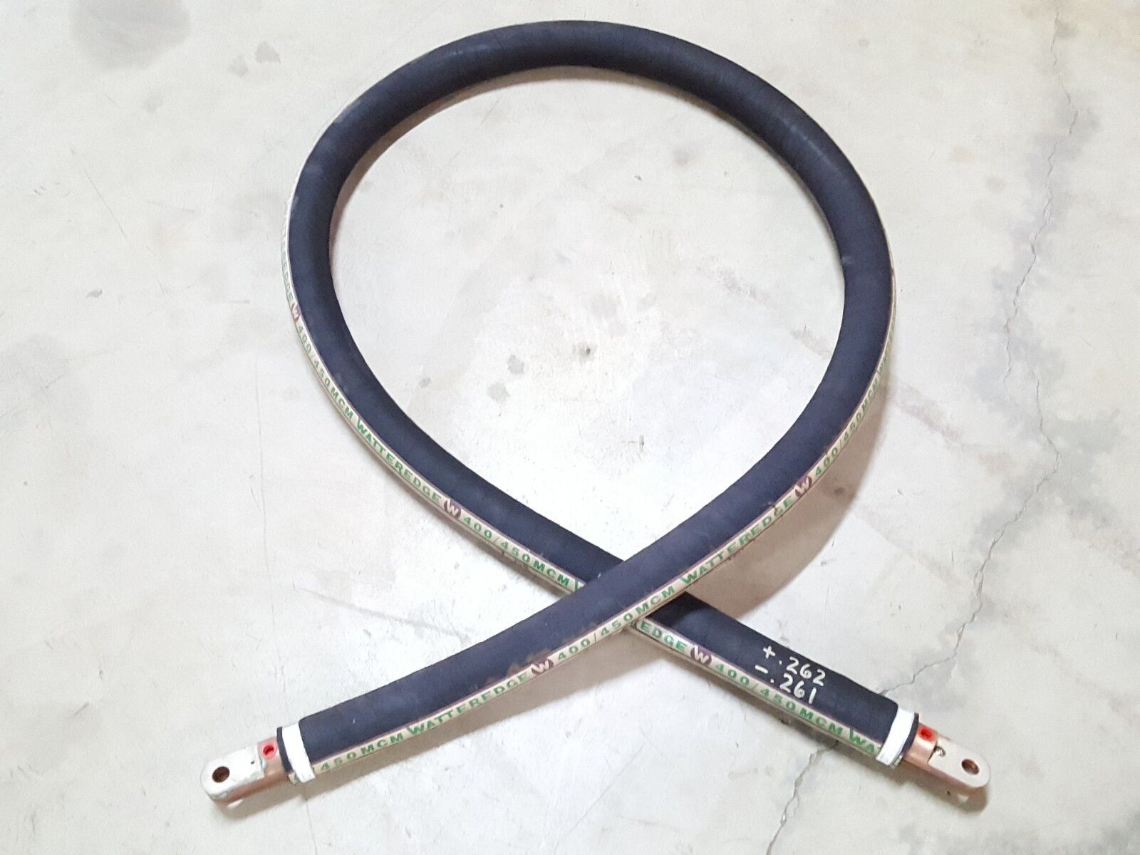 Watteredge Uniflex Robot Welder Jumper Cable 400/450 MCM 10' Foot - Maverick Industrial Sales