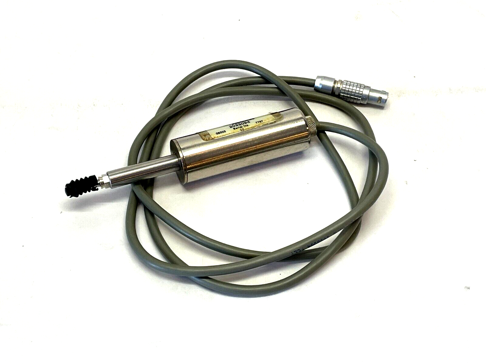 Mahr Federal 2033094 Long Range Digital Transducer 3/8 OD +/- 0.1" Travel - For parts or not working - Maverick Industrial Sales